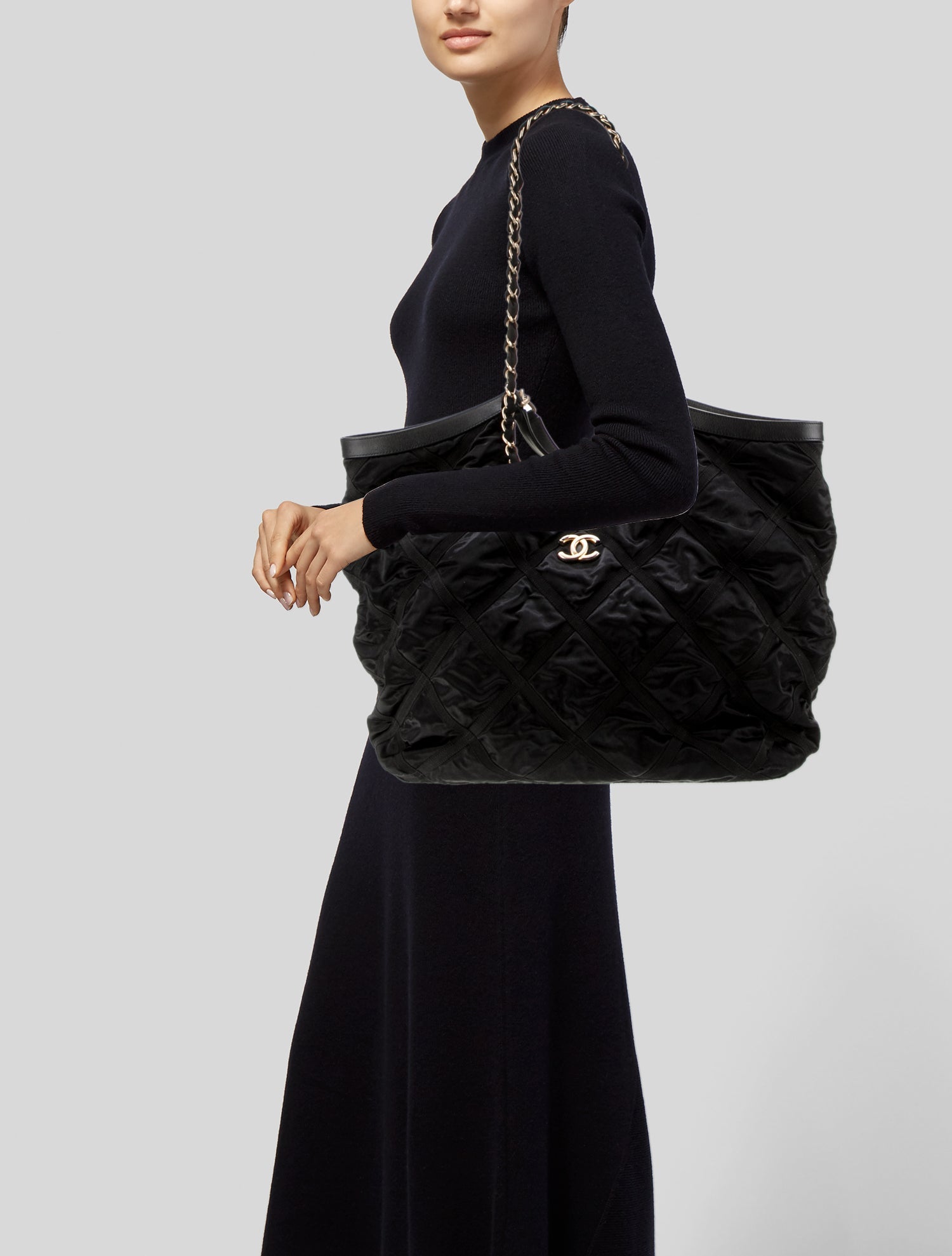 Chanel Maxi Lifestyle Shopping Tote