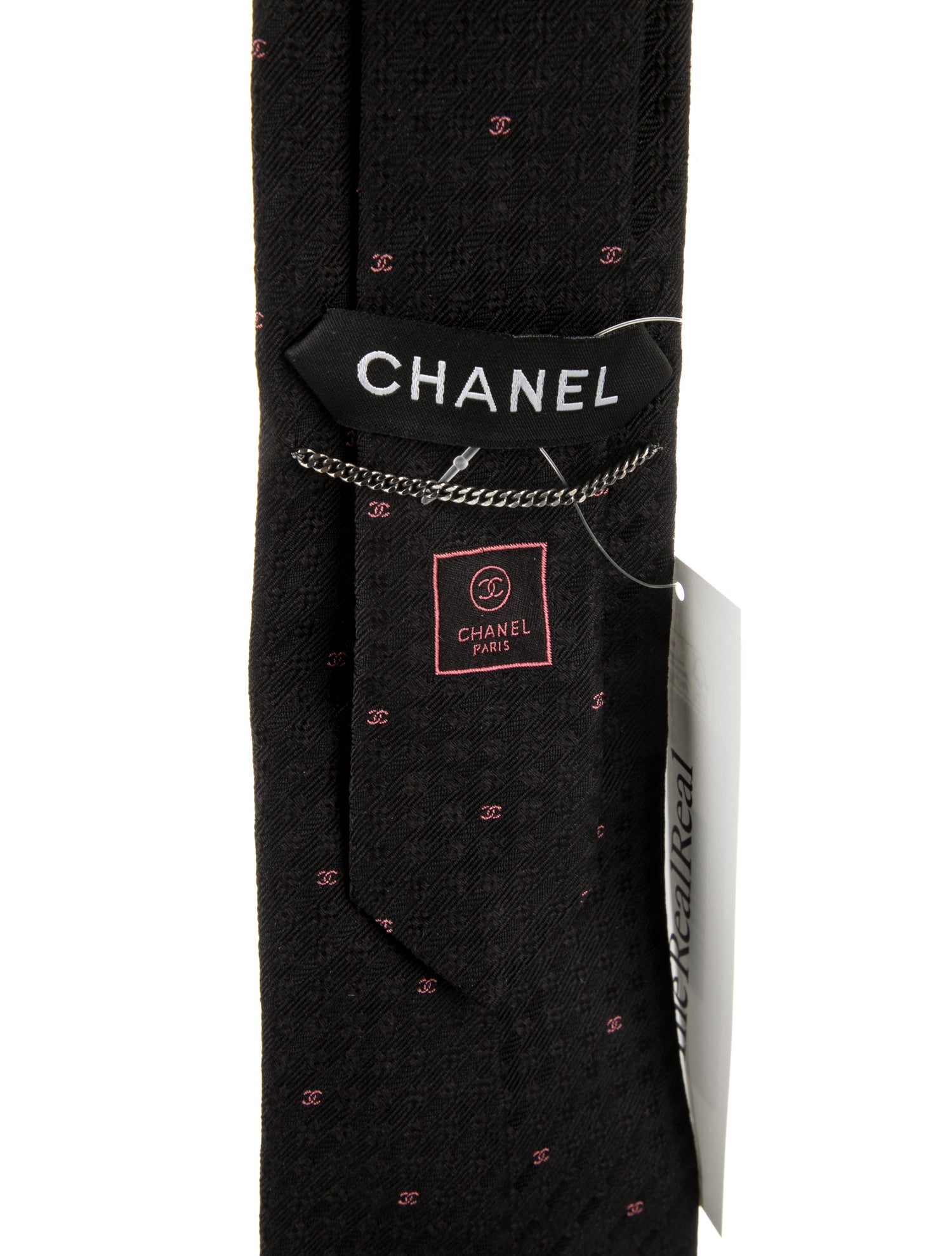 Chanel CC Silk Tie