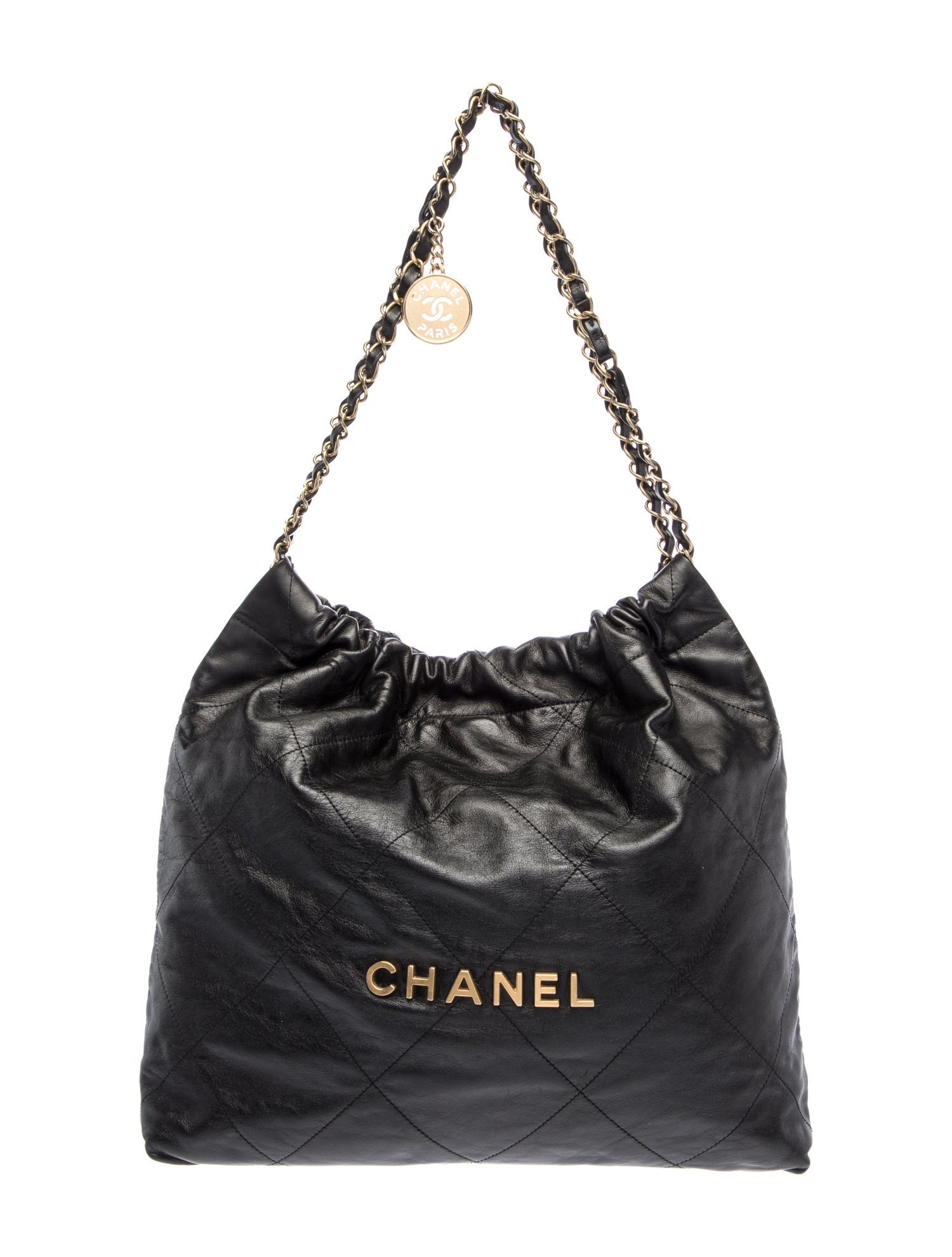 Chanel Quilted 22 Hobo w/Pouch