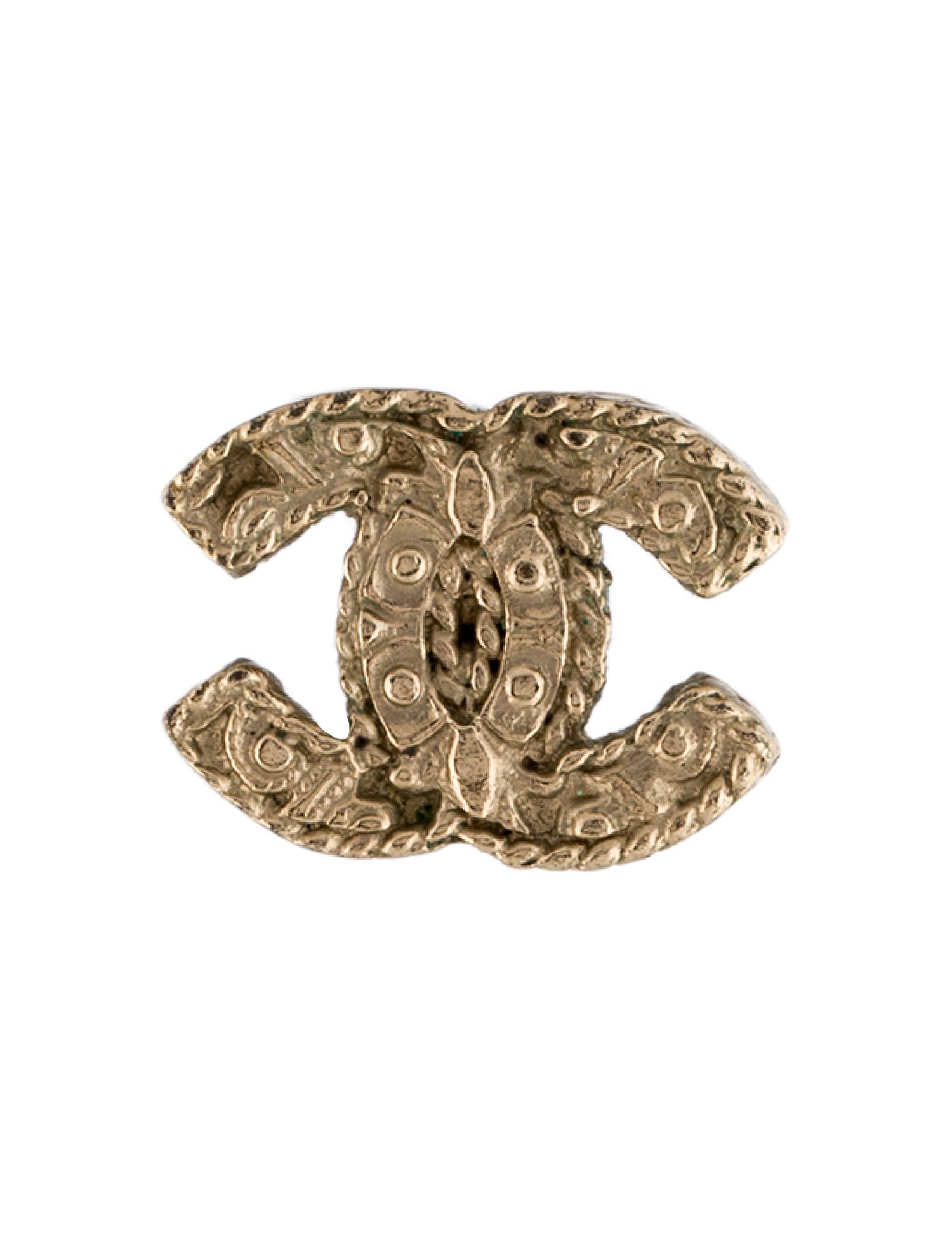 Chanel CC Single Stud Earring