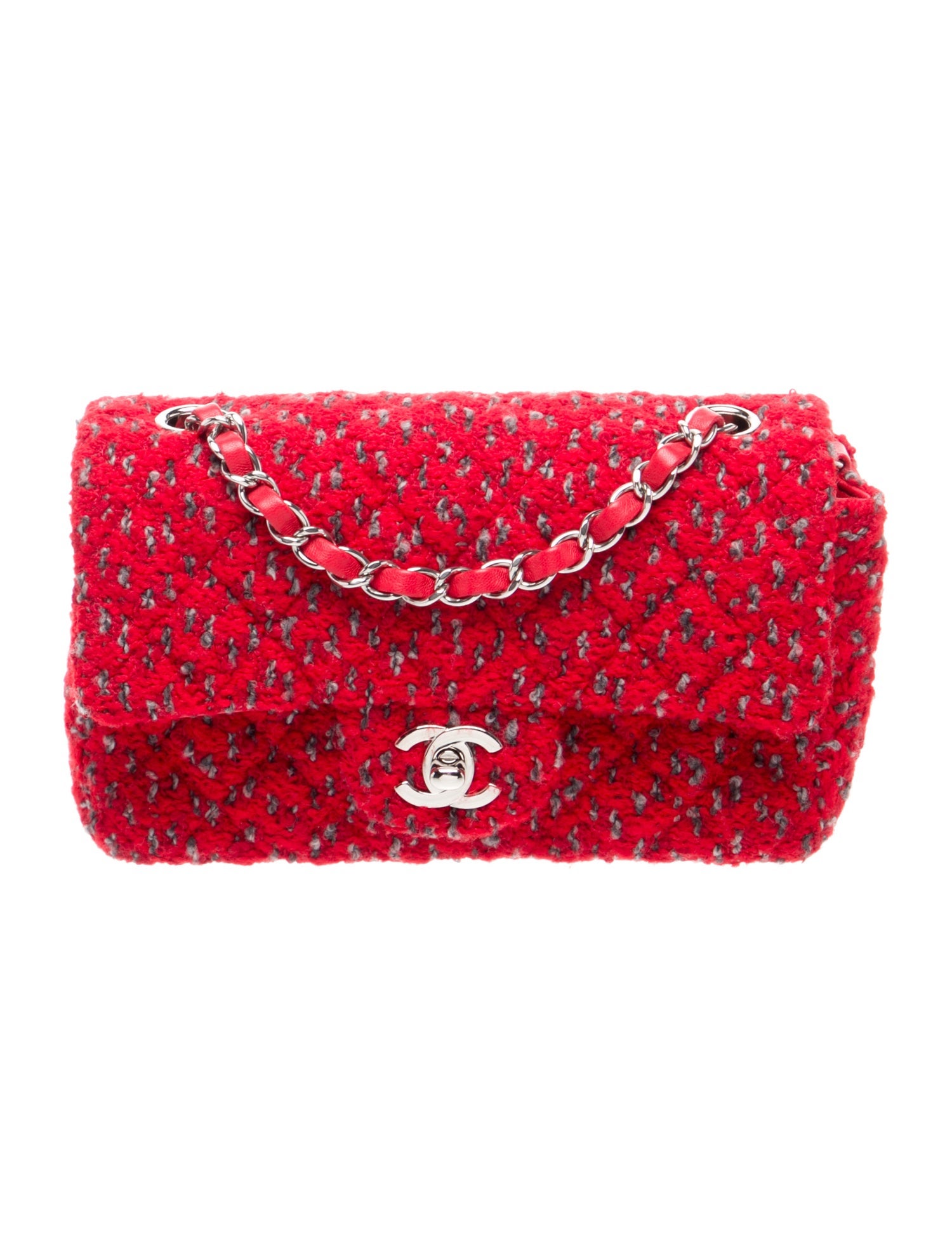 Chanel Classic Rectangular Mini Tweed Flap Bag