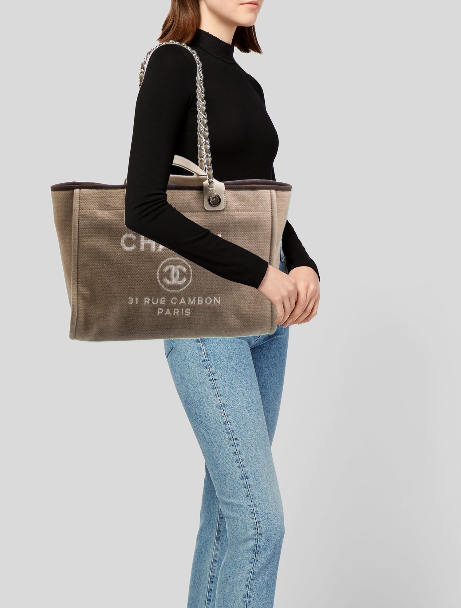 Chanel Medium Deauville Tote