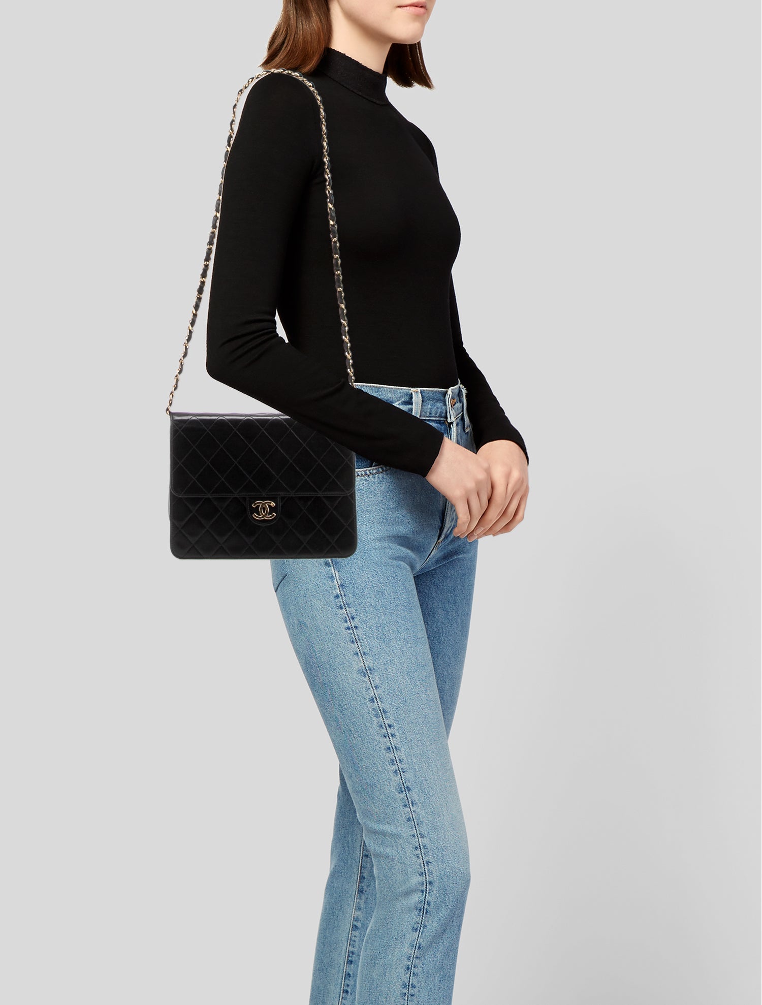 Chanel Quilted Classic Square Flap Bag