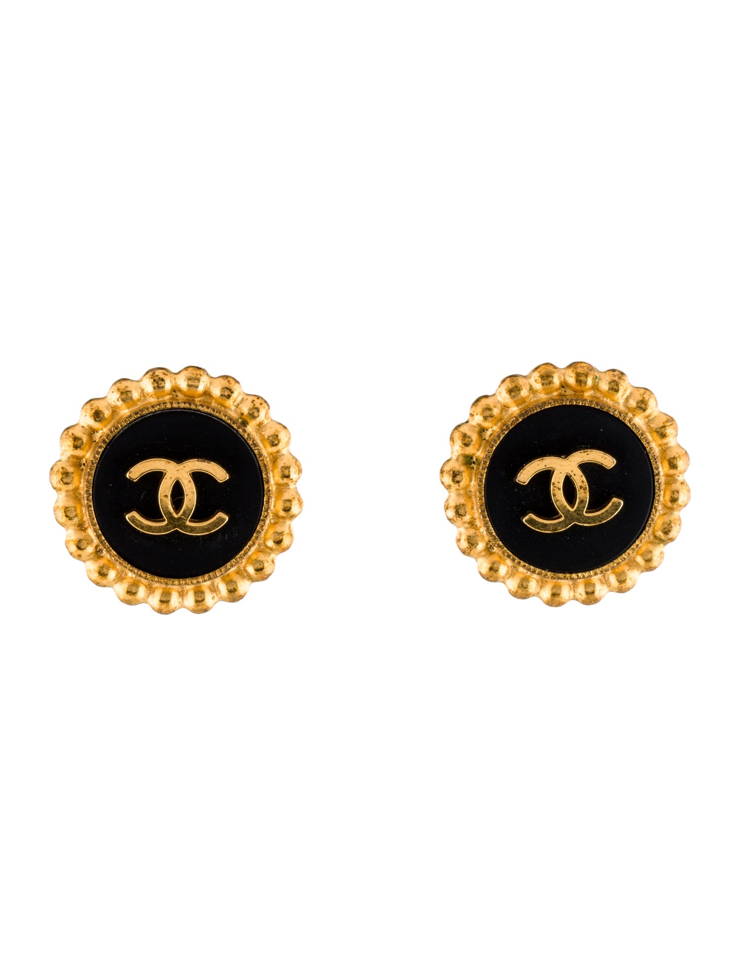 Chanel Vintage CC Clip-On Earring