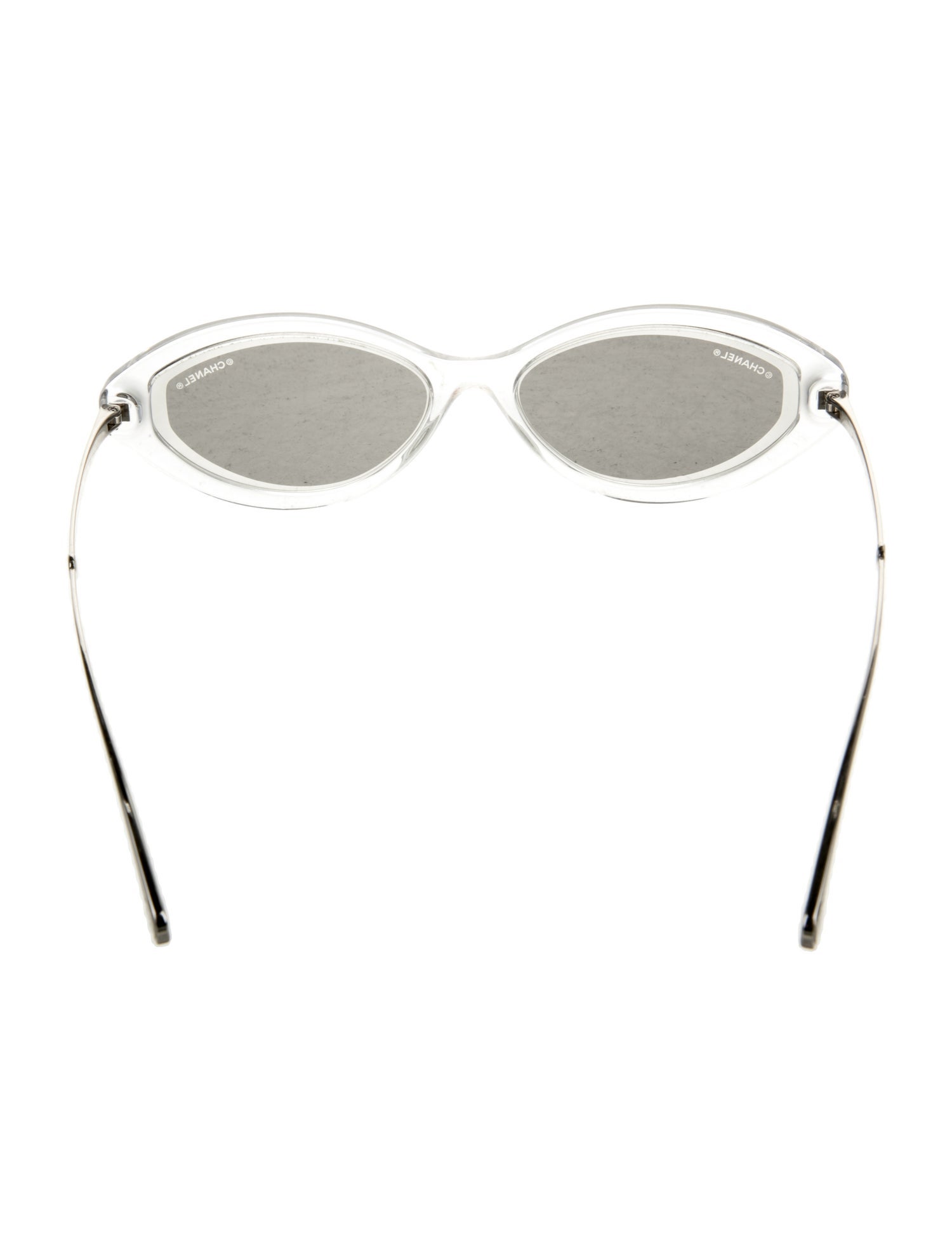 Chanel Interlocking CC Logo Cat-Eye Sunglasses