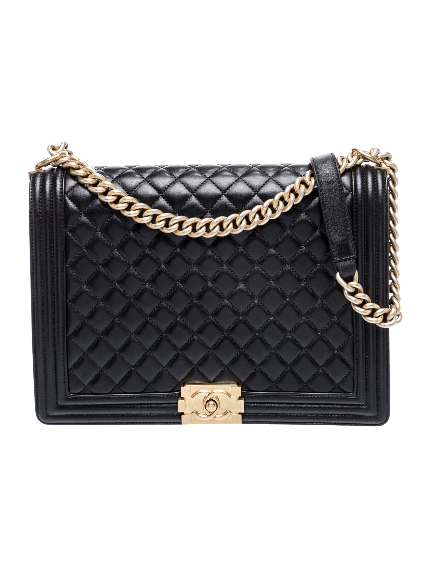 Chanel Quilted Large Boy Bag
