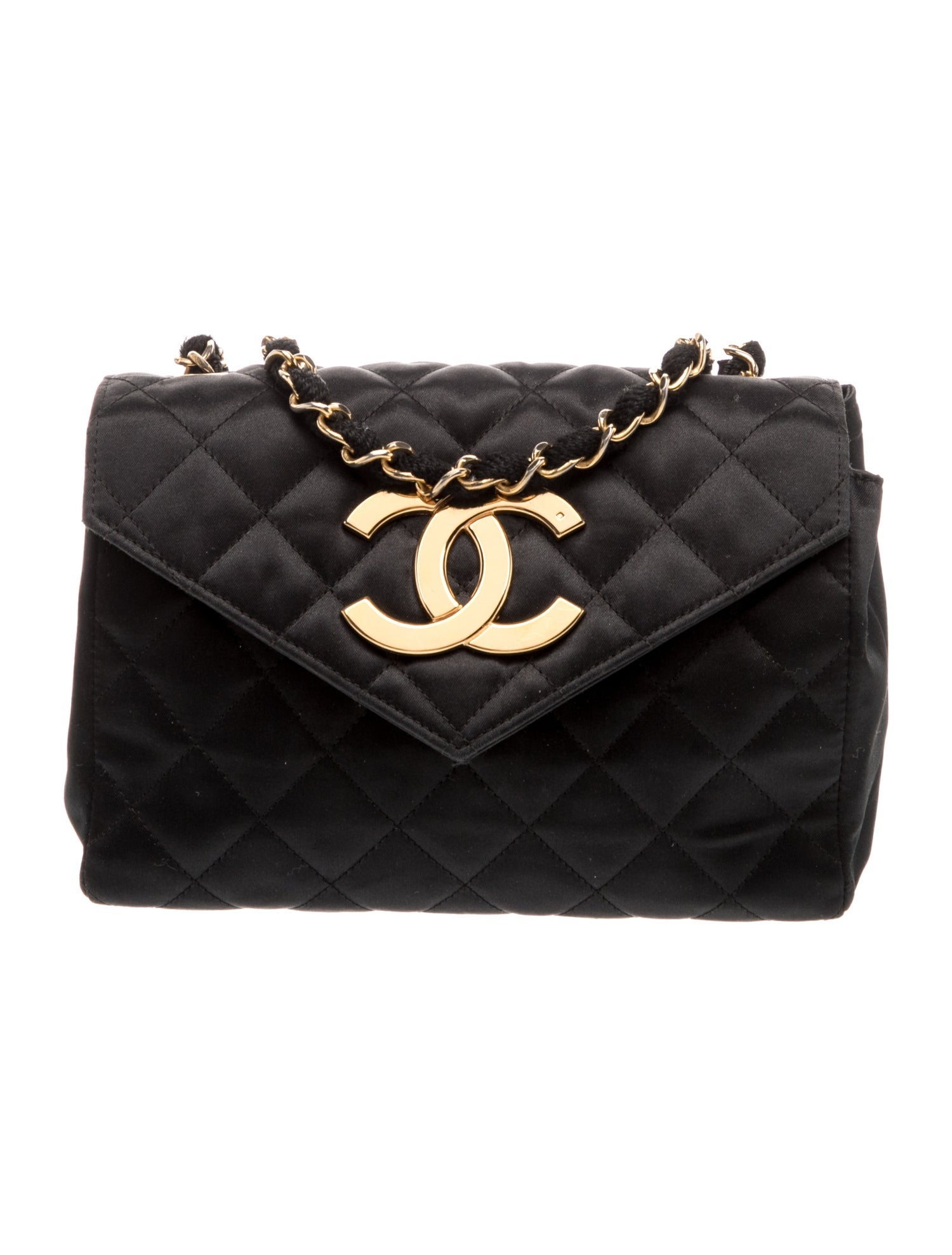 Chanel Quilted CC Envelope Flap Bag