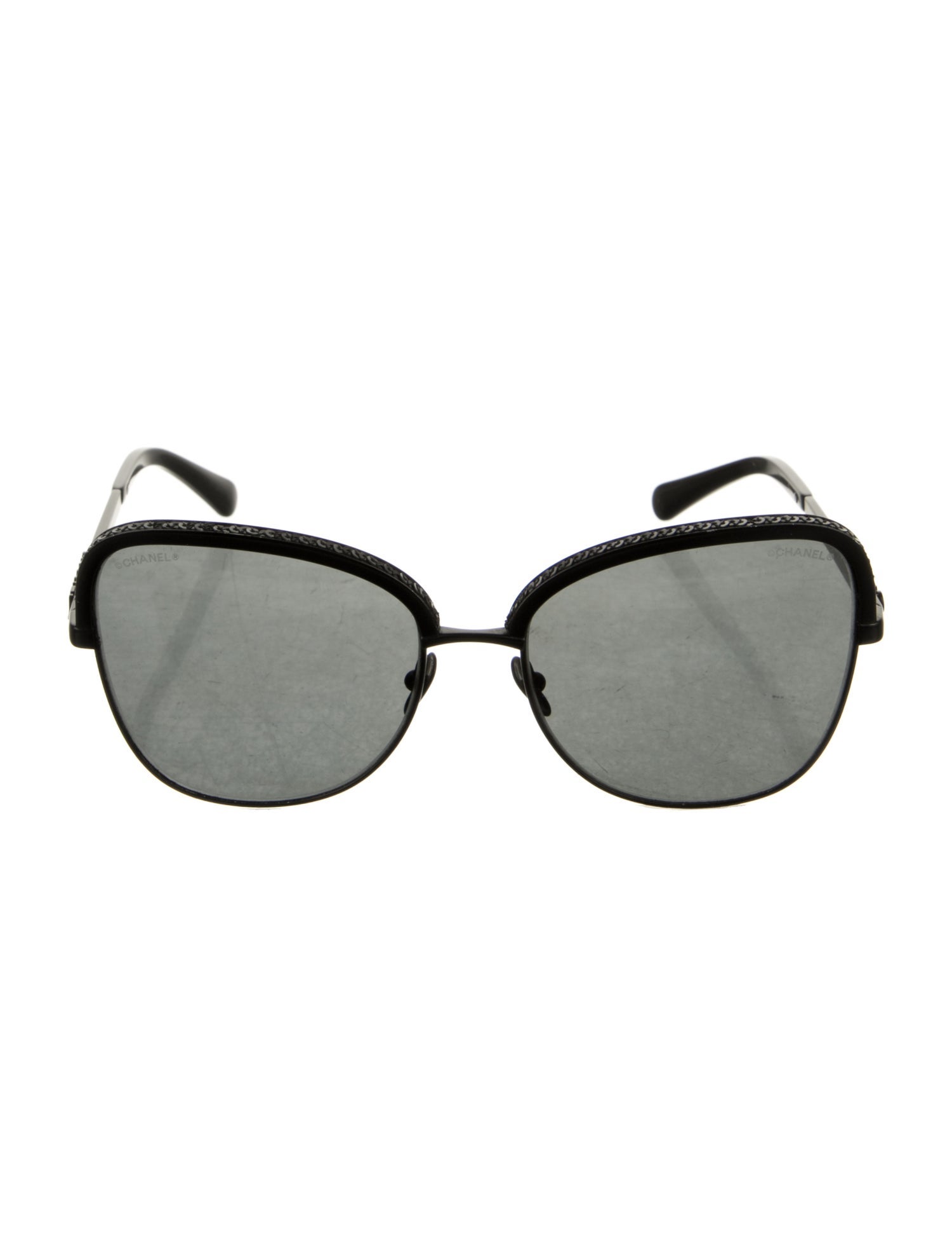 Chanel Interlocking CC Logo Square Sunglasses