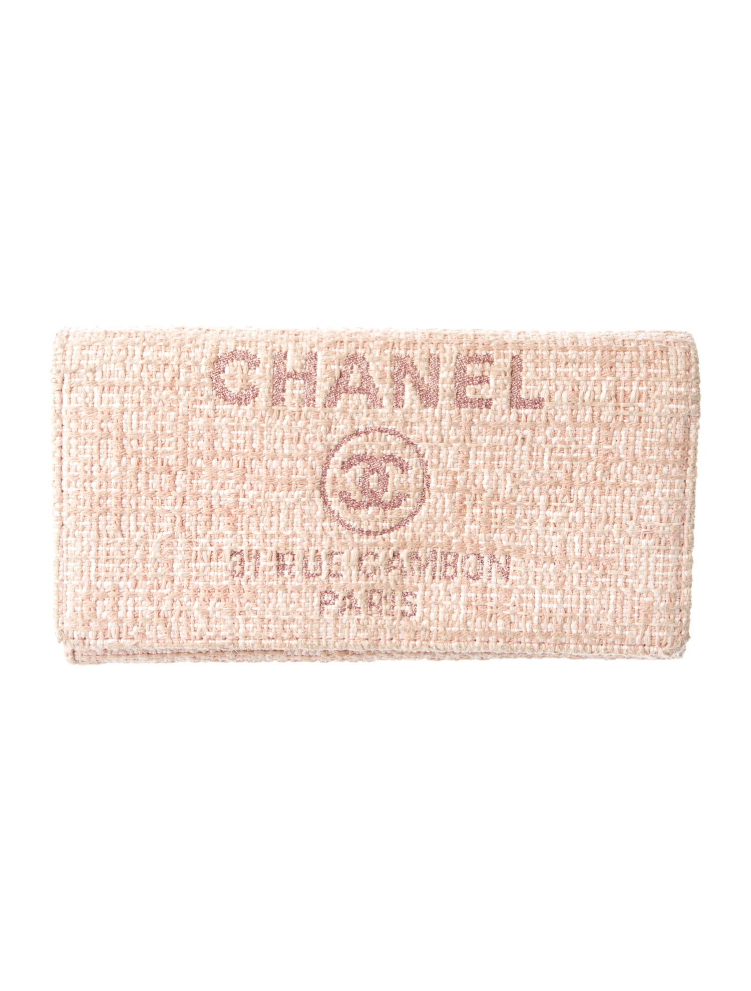 Chanel 2018-2019 Deauville Continental Wallet Continental Wallet