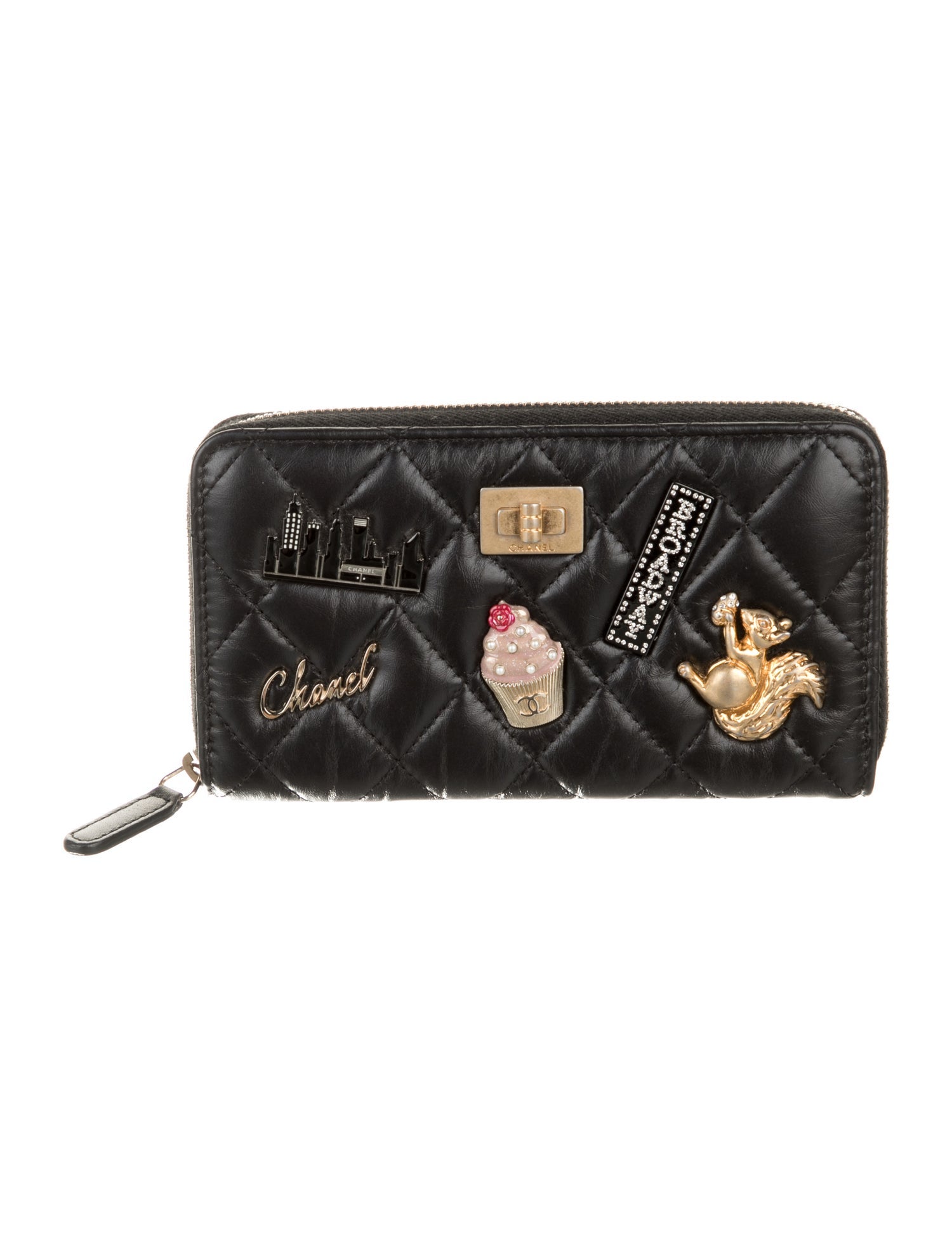 Chanel 2018 57th Street NYC Lucky Charms Continental Wallet