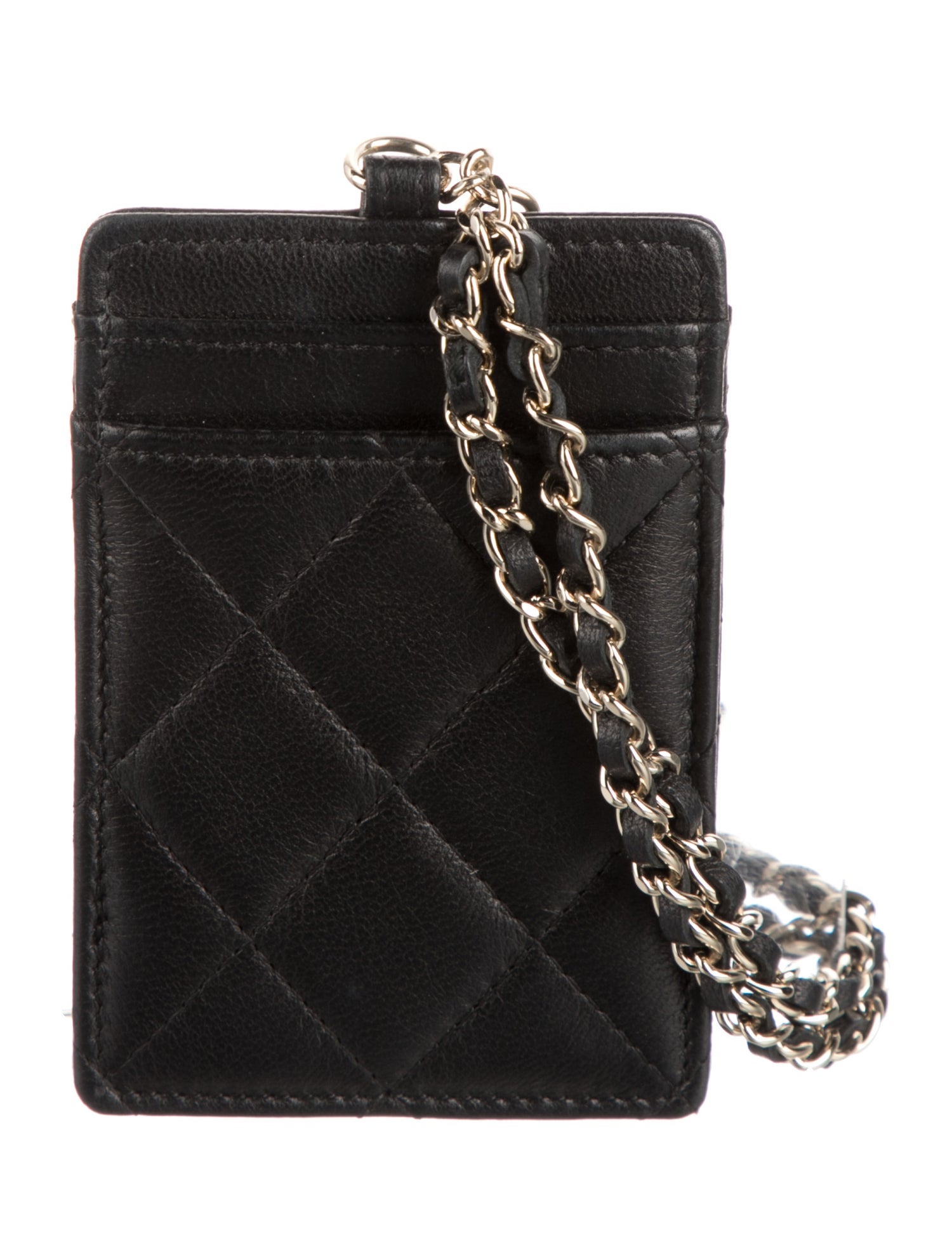 Chanel Infinity Lanyard Card Holder