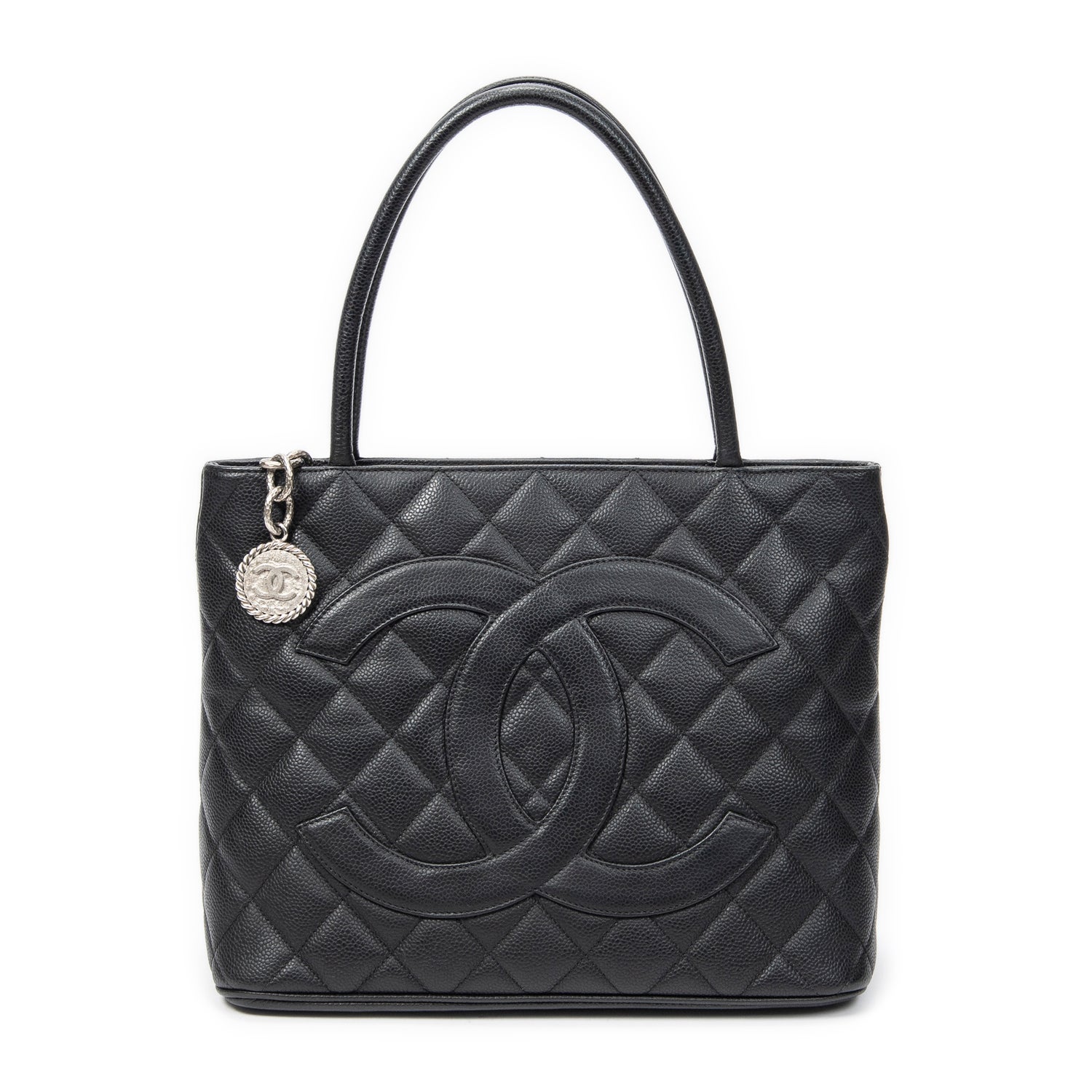 Chanel Leather Timeless Medallion Tote