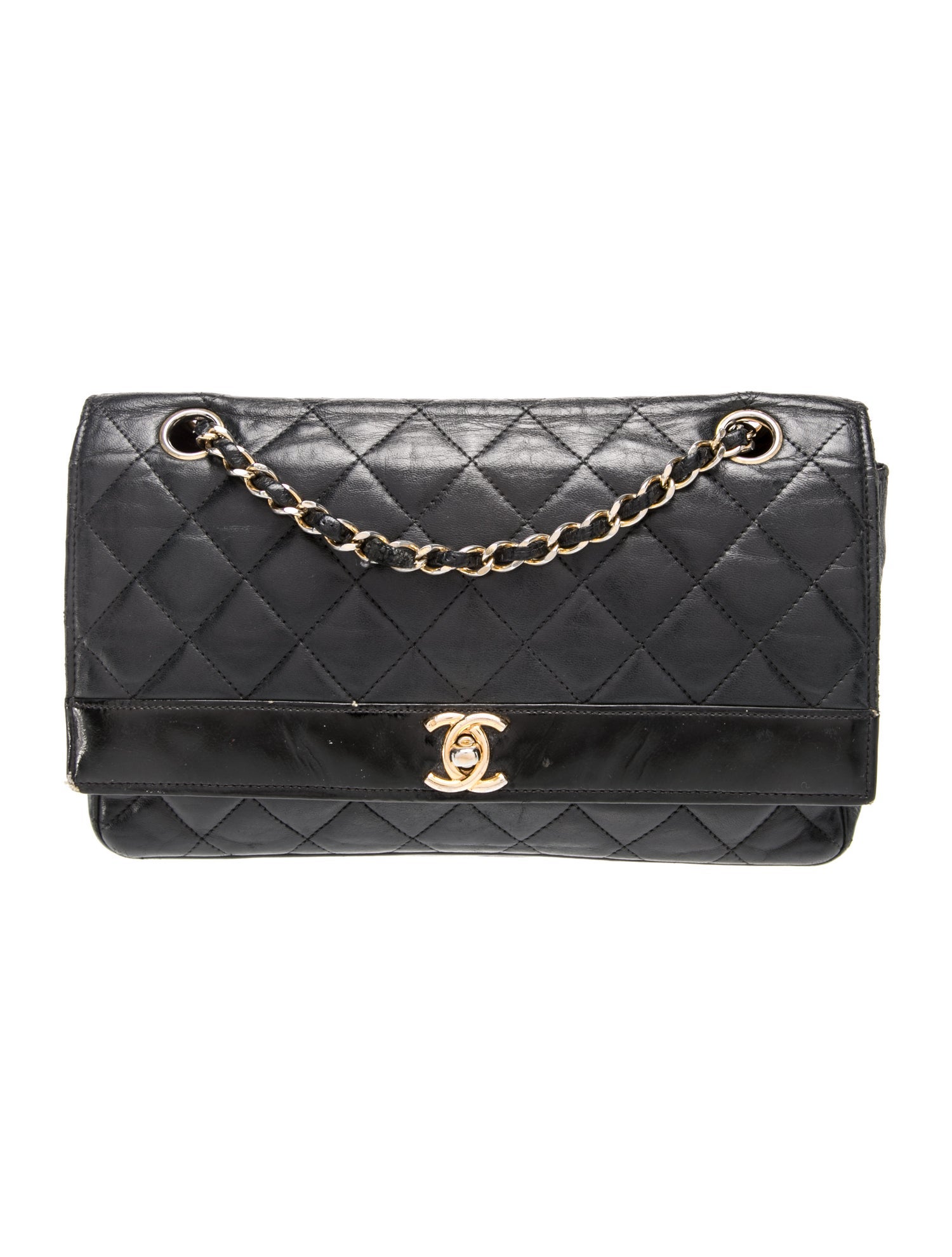 Chanel Quilted CC Flap Bag
