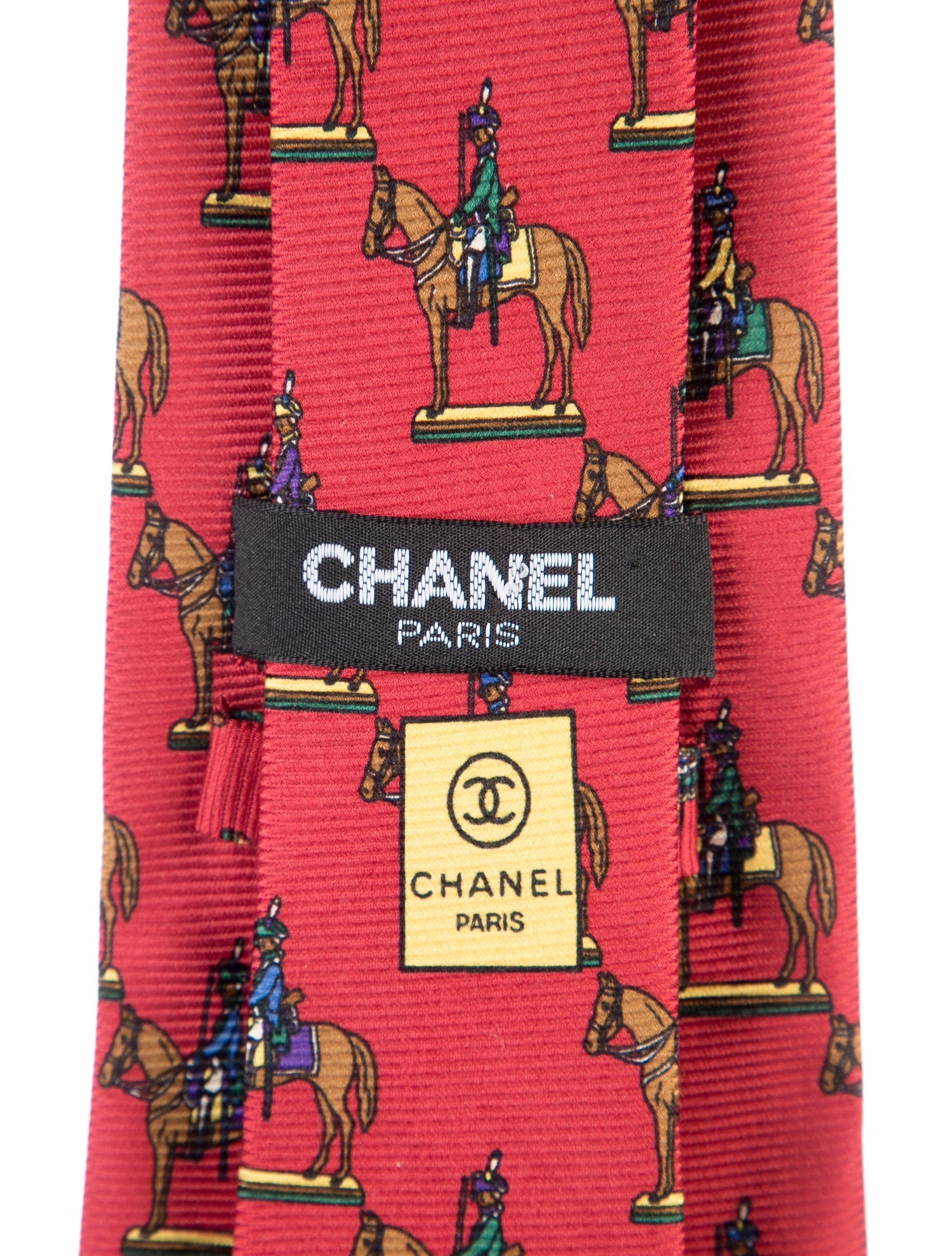 Chanel Vintage Silk Tie