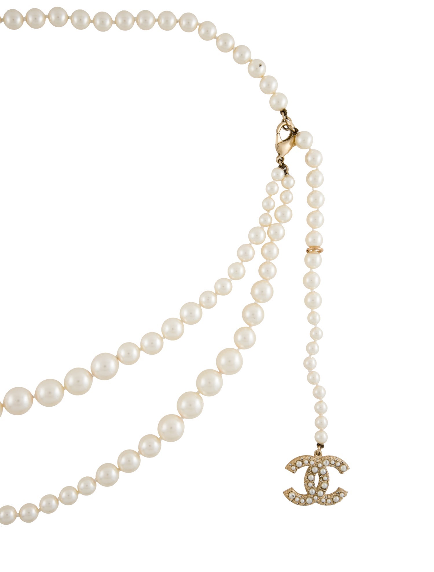 Chanel 2014 Interlocking CC Logo Waist Belt