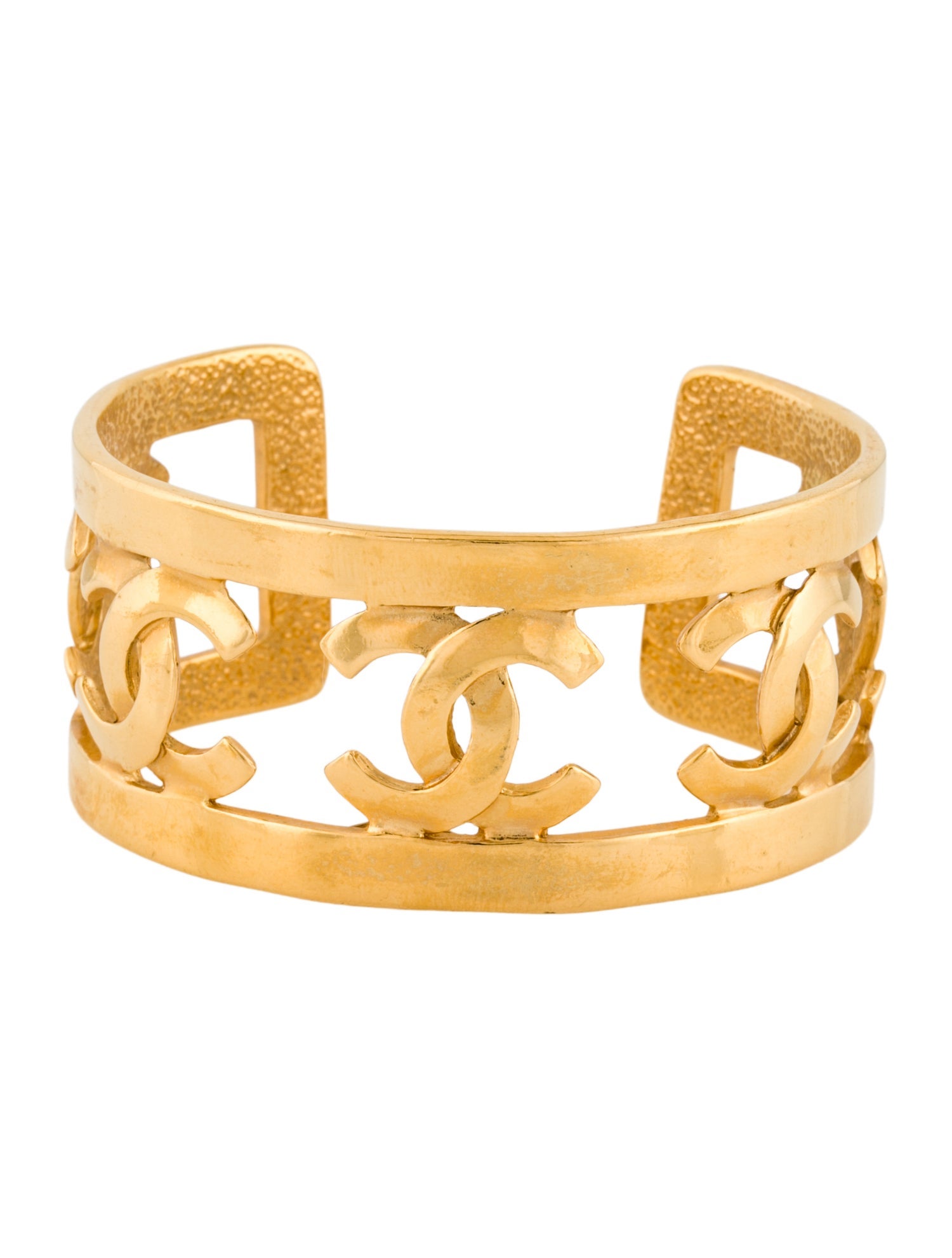 Chanel Vintage CC Cuff
