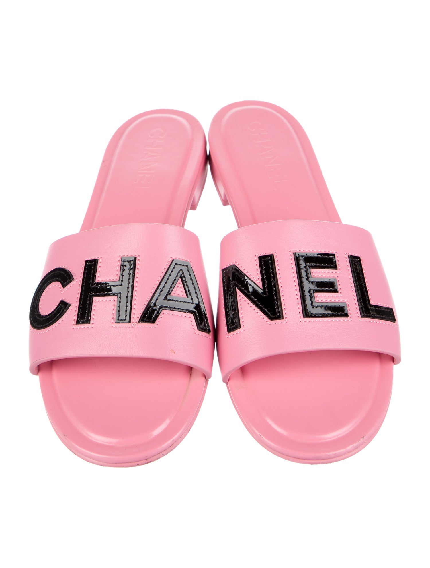 Chanel 2023 Leather Slides