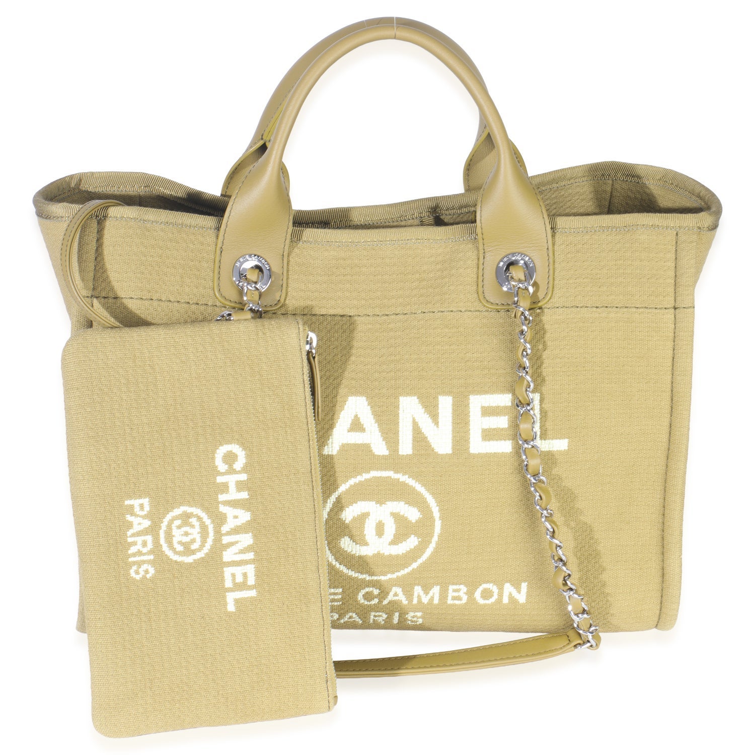 Chanel Canvas Deauville Tote Large