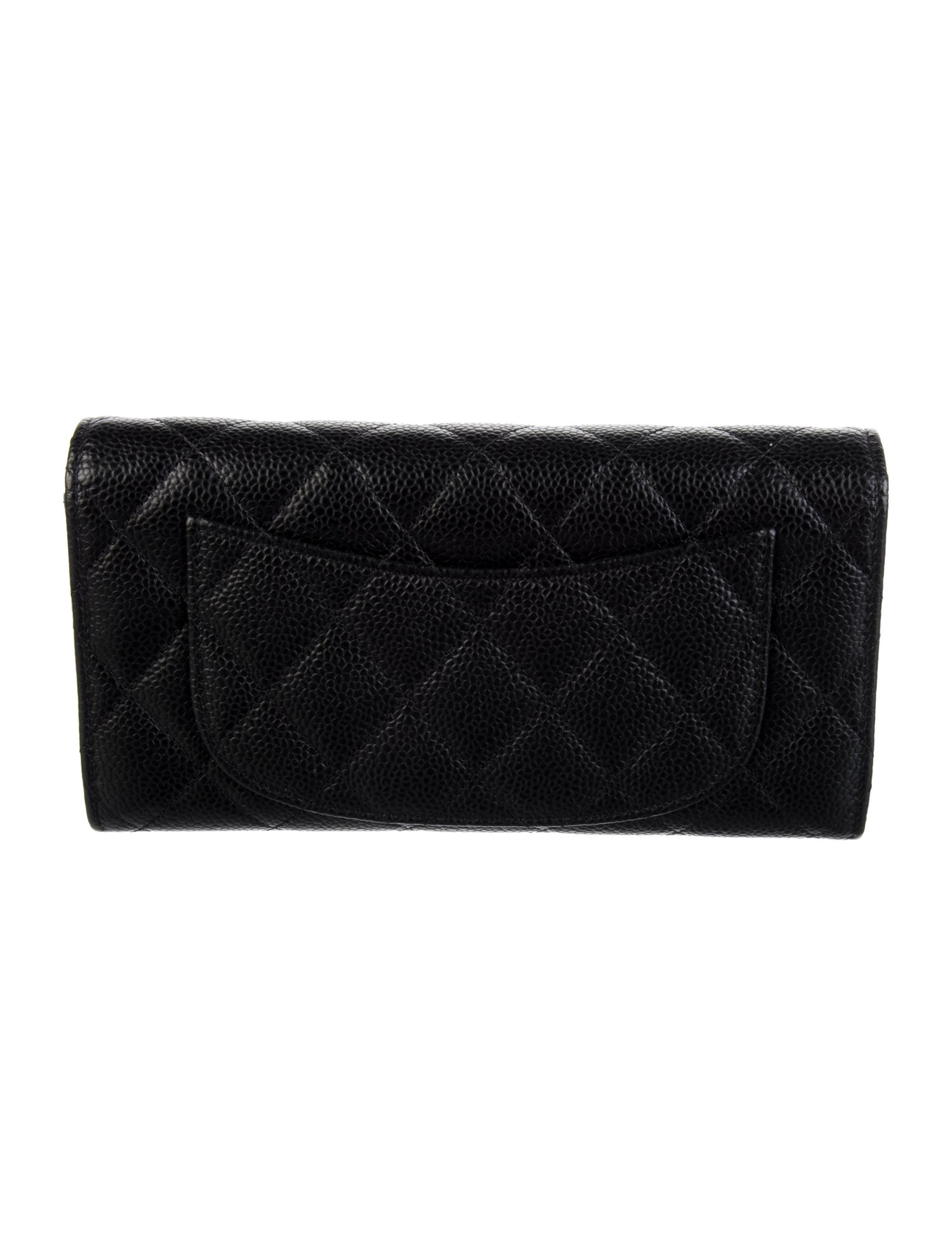 Chanel Interlocking CC Logo Trifold Wallet