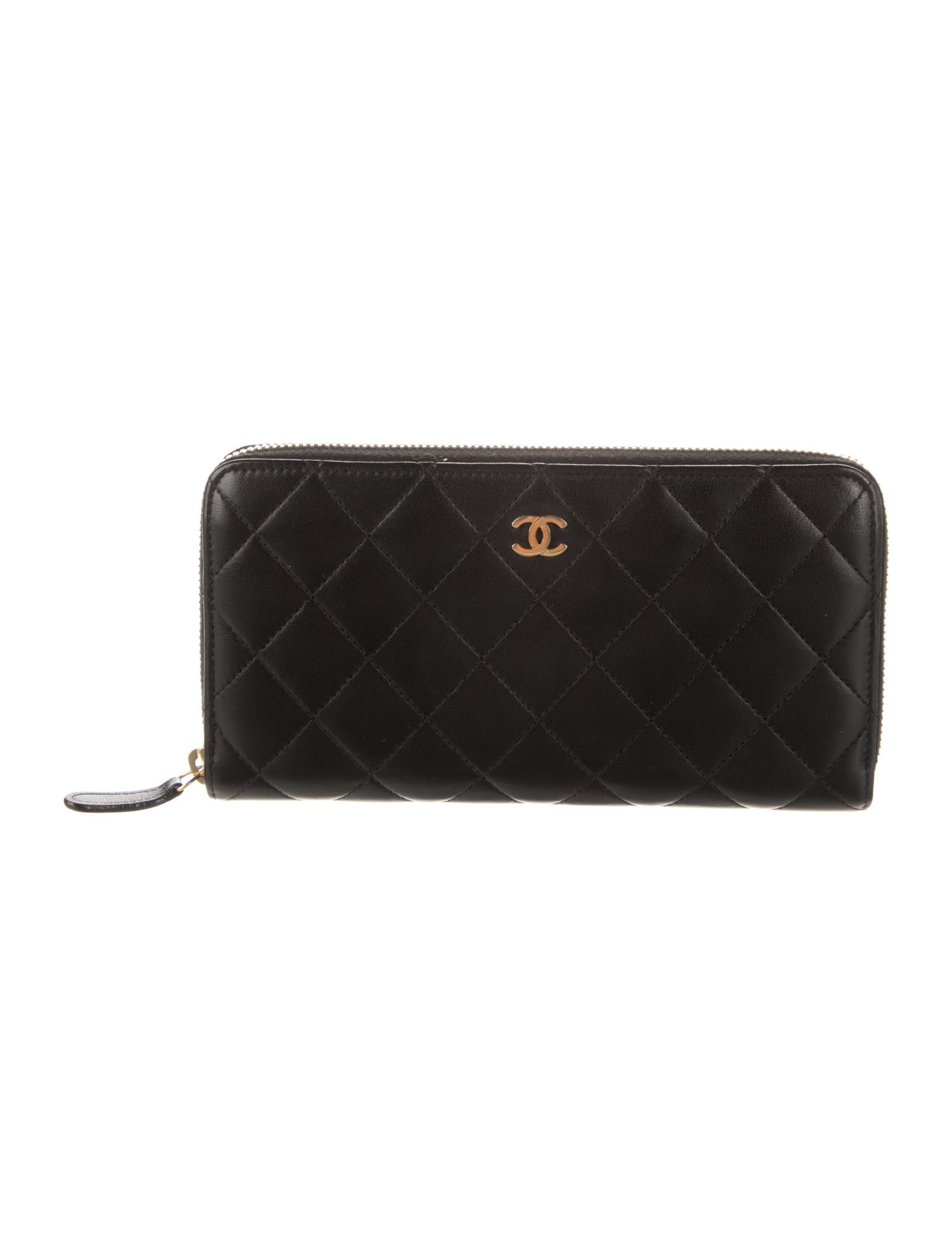 Chanel 2014-2015 Interlocking CC Logo Continental Wallet