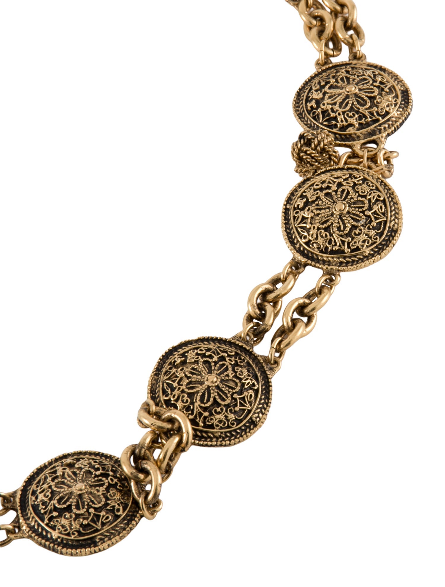 Chanel 1985 Interlocking CC Logo Waist Belt