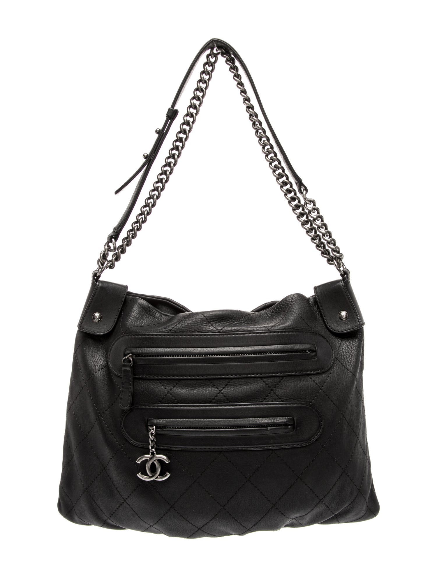 Chanel Paris-Edinburgh Front Zip Hobo