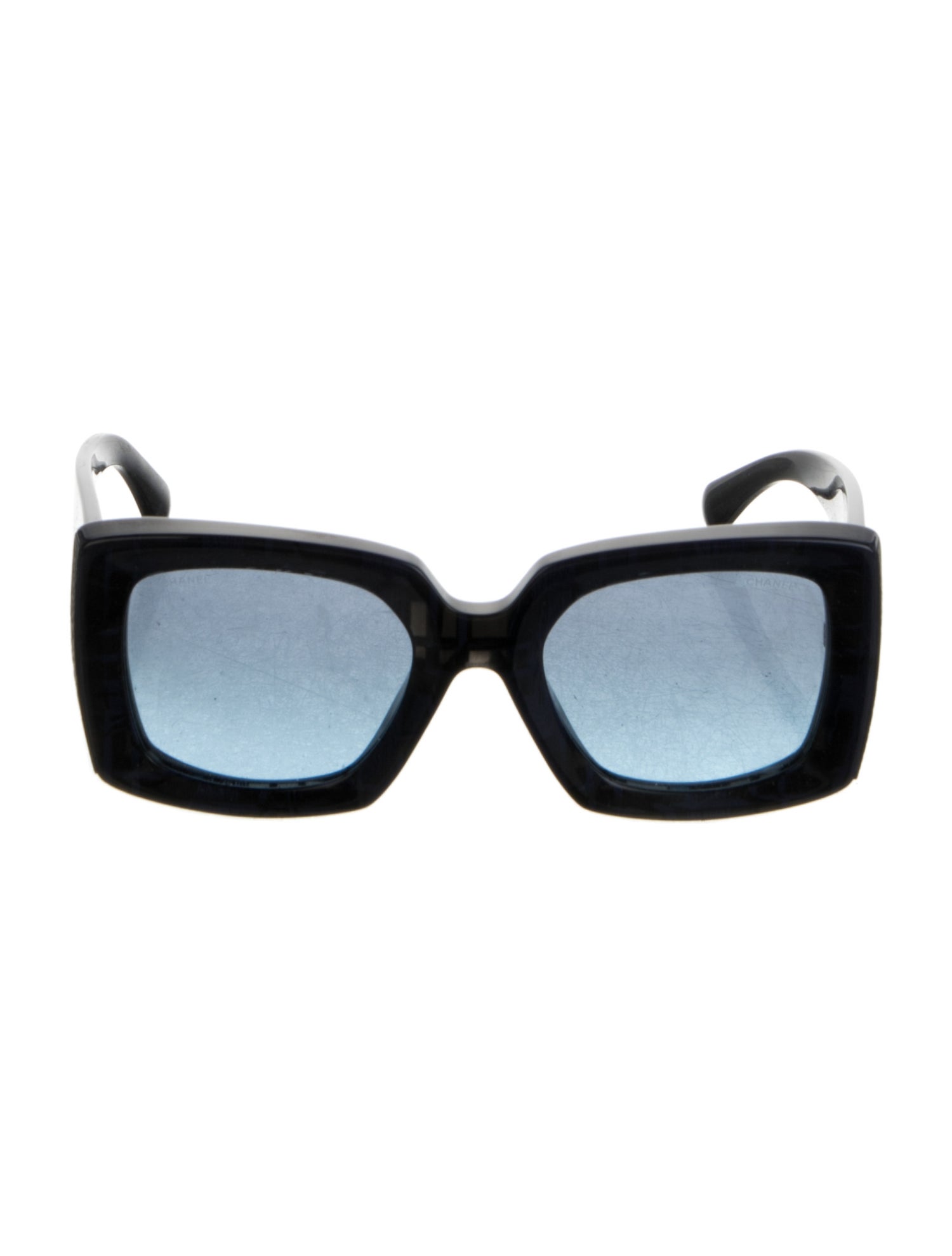 Chanel Interlocking CC Logo Square Sunglasses