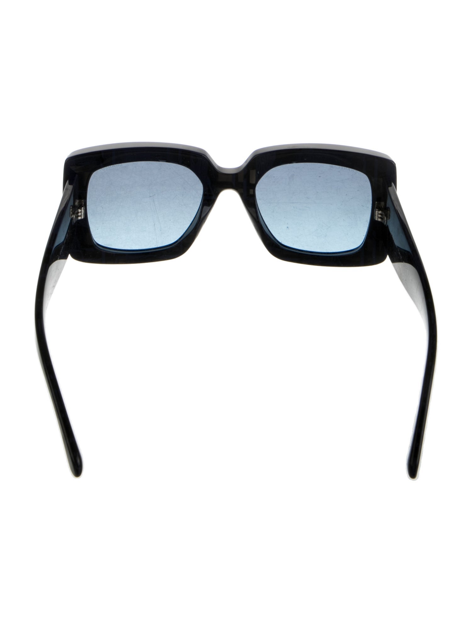 Chanel Interlocking CC Logo Square Sunglasses