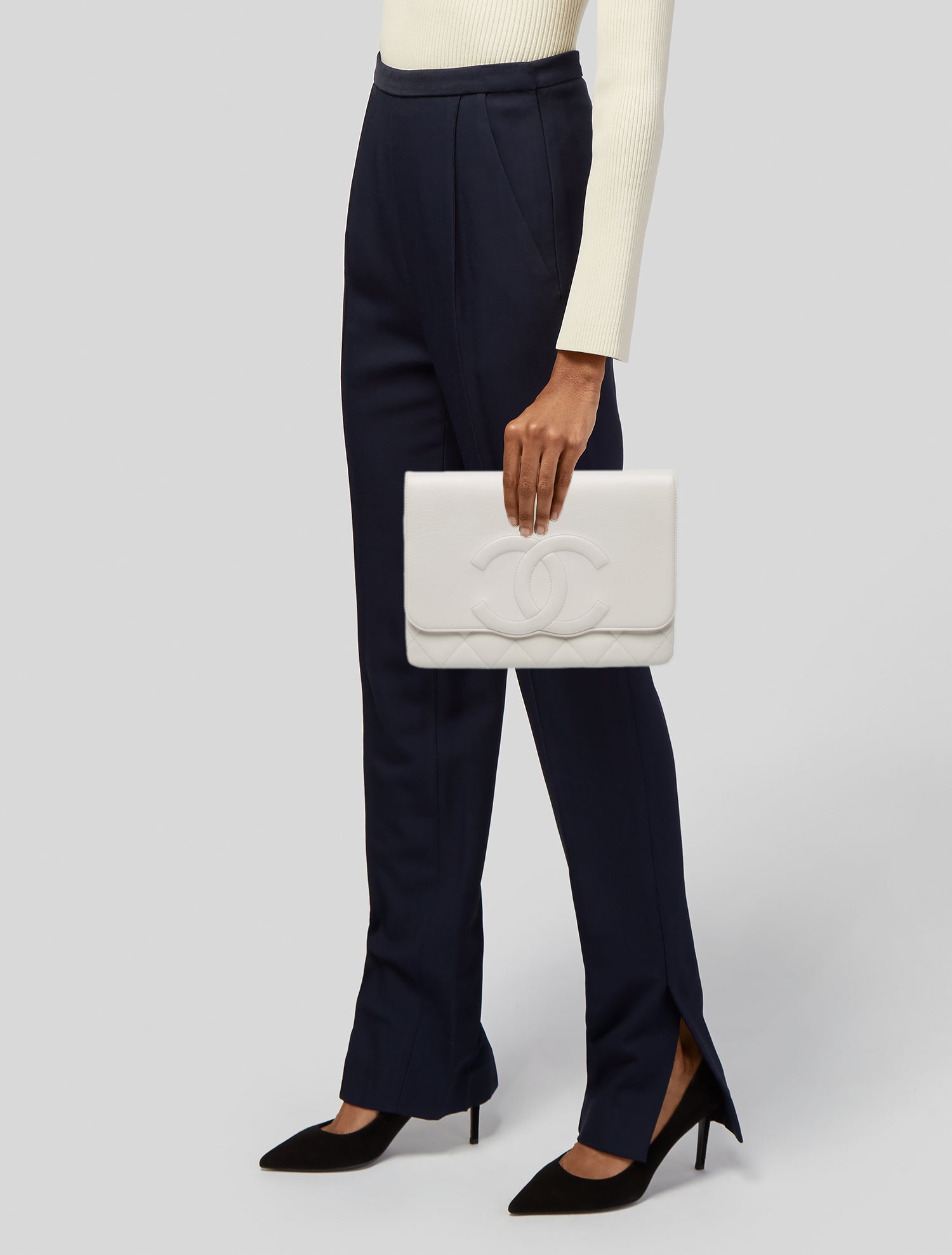 Chanel 2021 Quilted Timeless Clutch