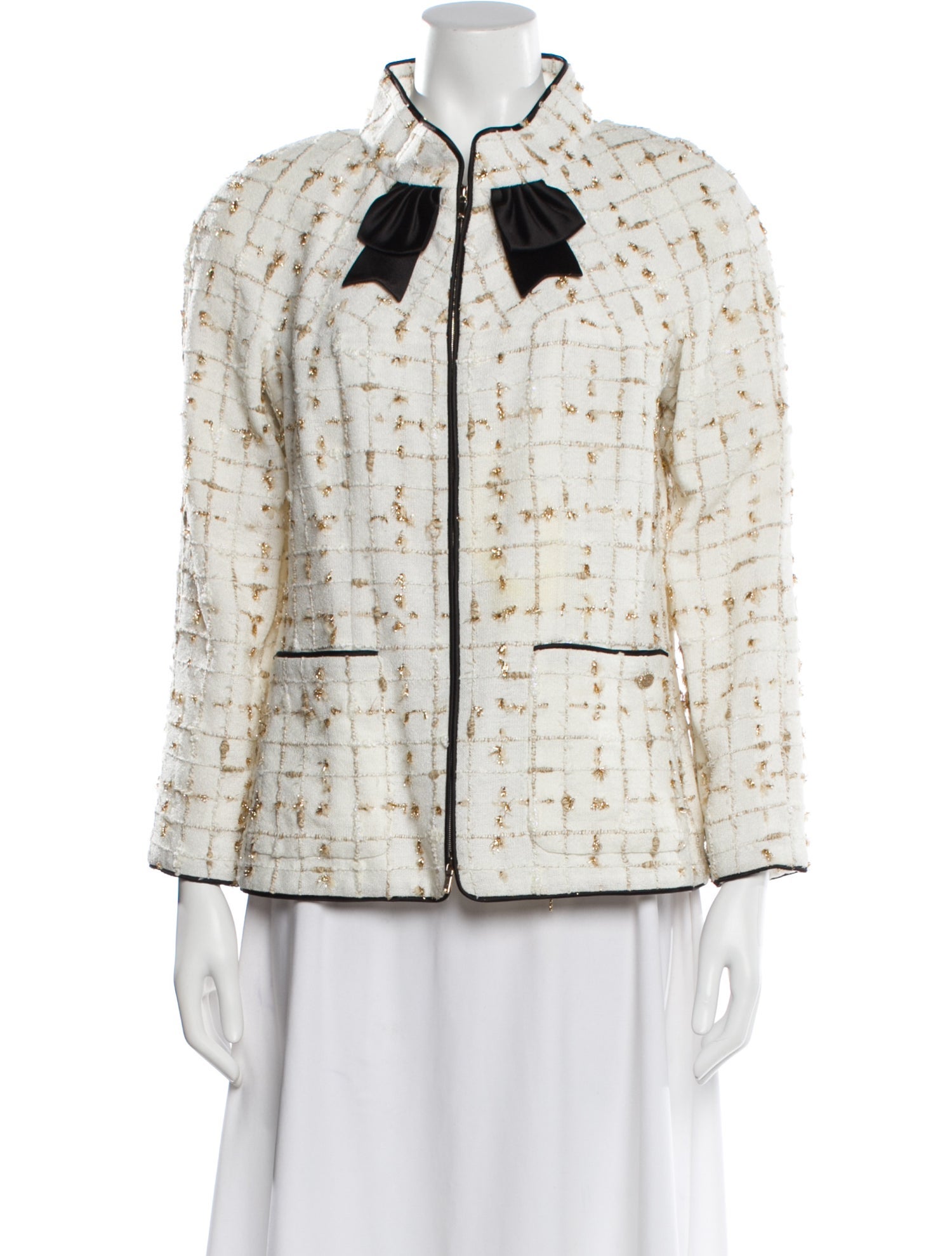 Chanel 2019 Printed Evening Jacket