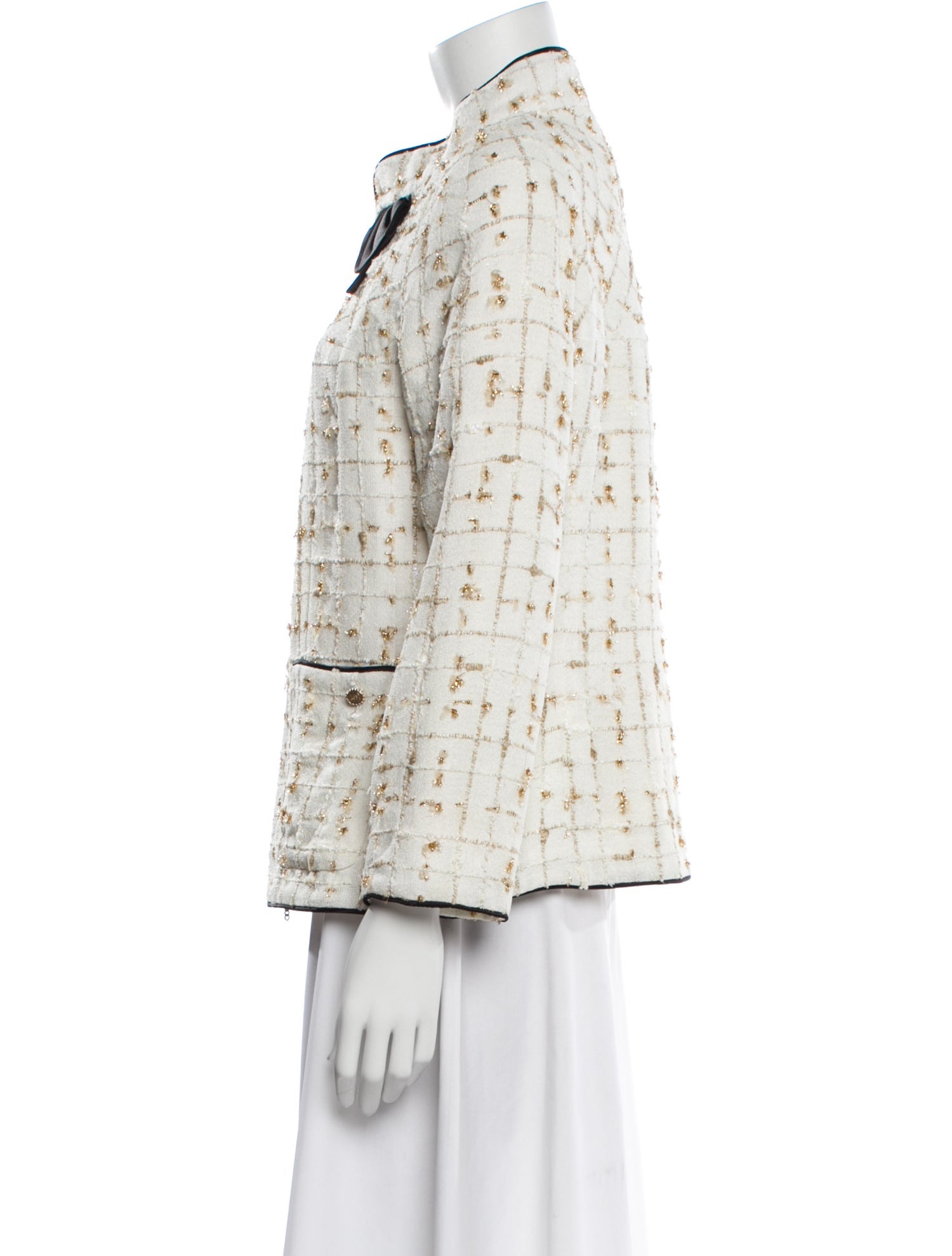 Chanel 2019 Printed Evening Jacket
