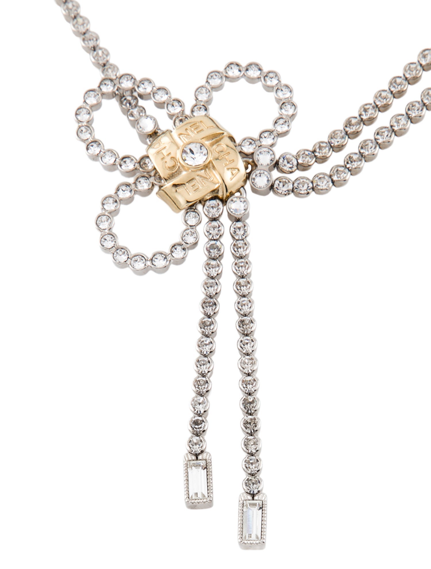 Chanel 2025 Strass CC Collar Necklace