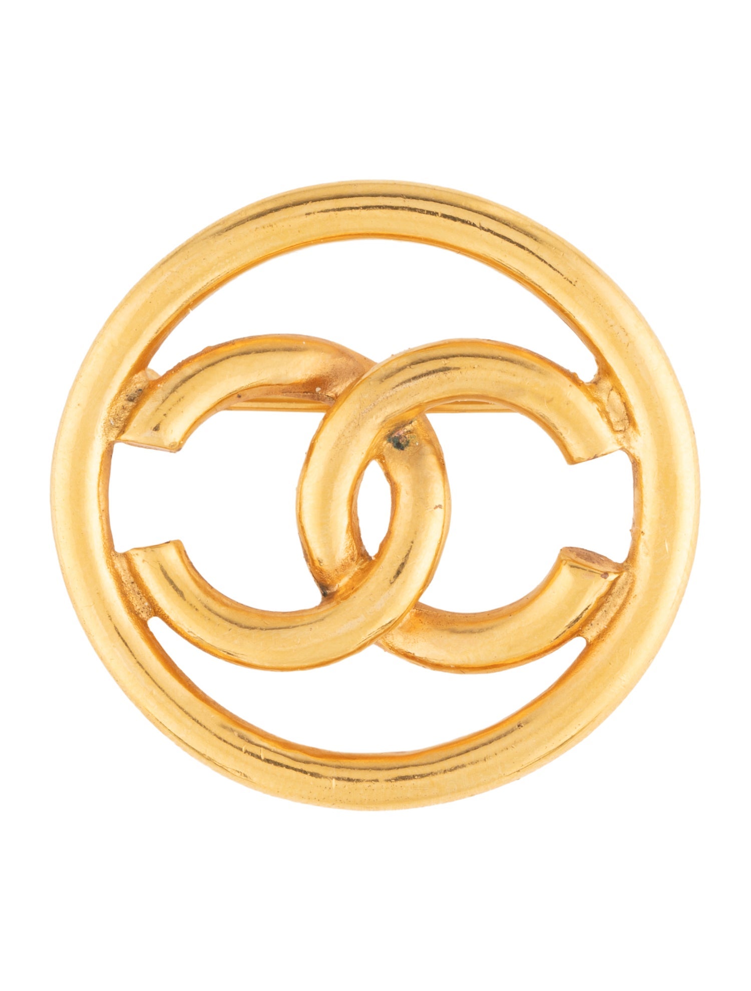 Chanel Vintage CC Pin Brooch