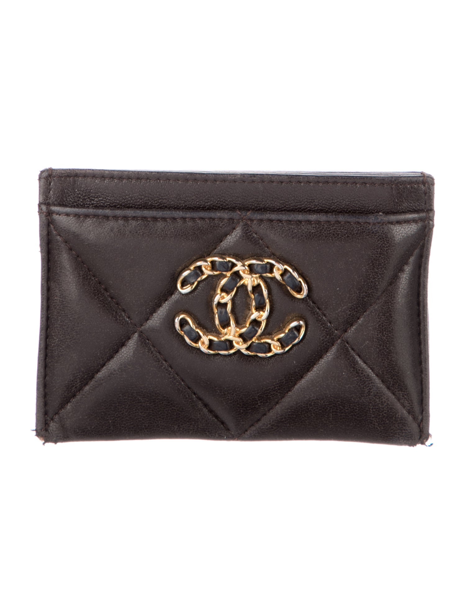 Chanel 2021 2021 19 Card Holder Wallet