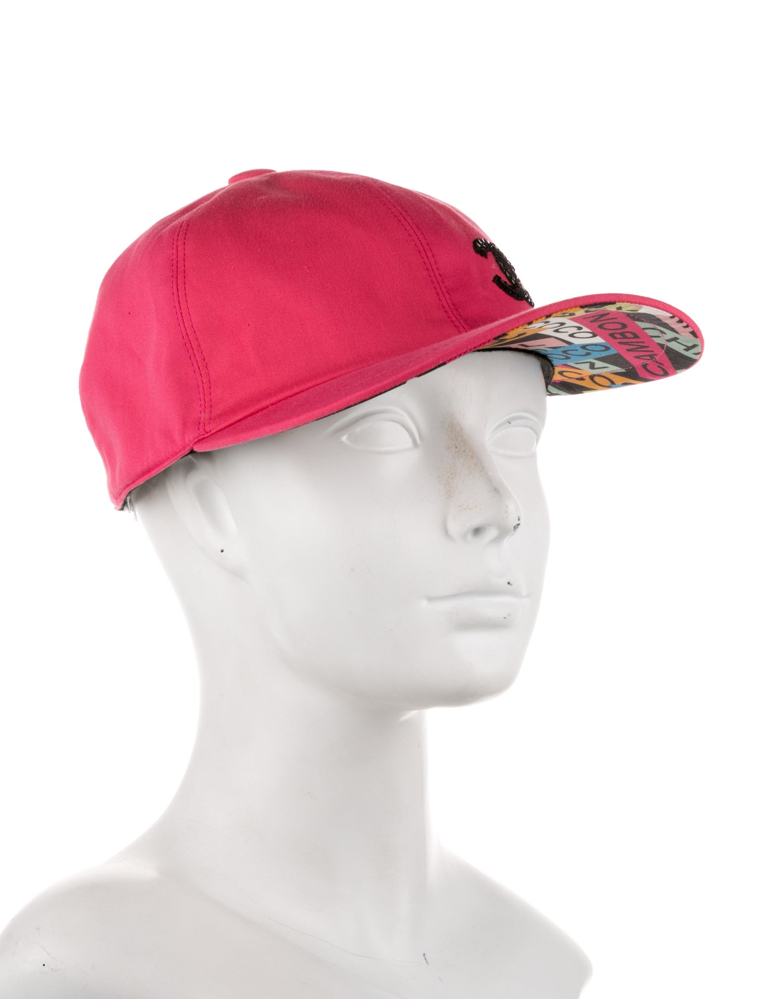 Chanel 2024 Sequin CC Baseball Cap