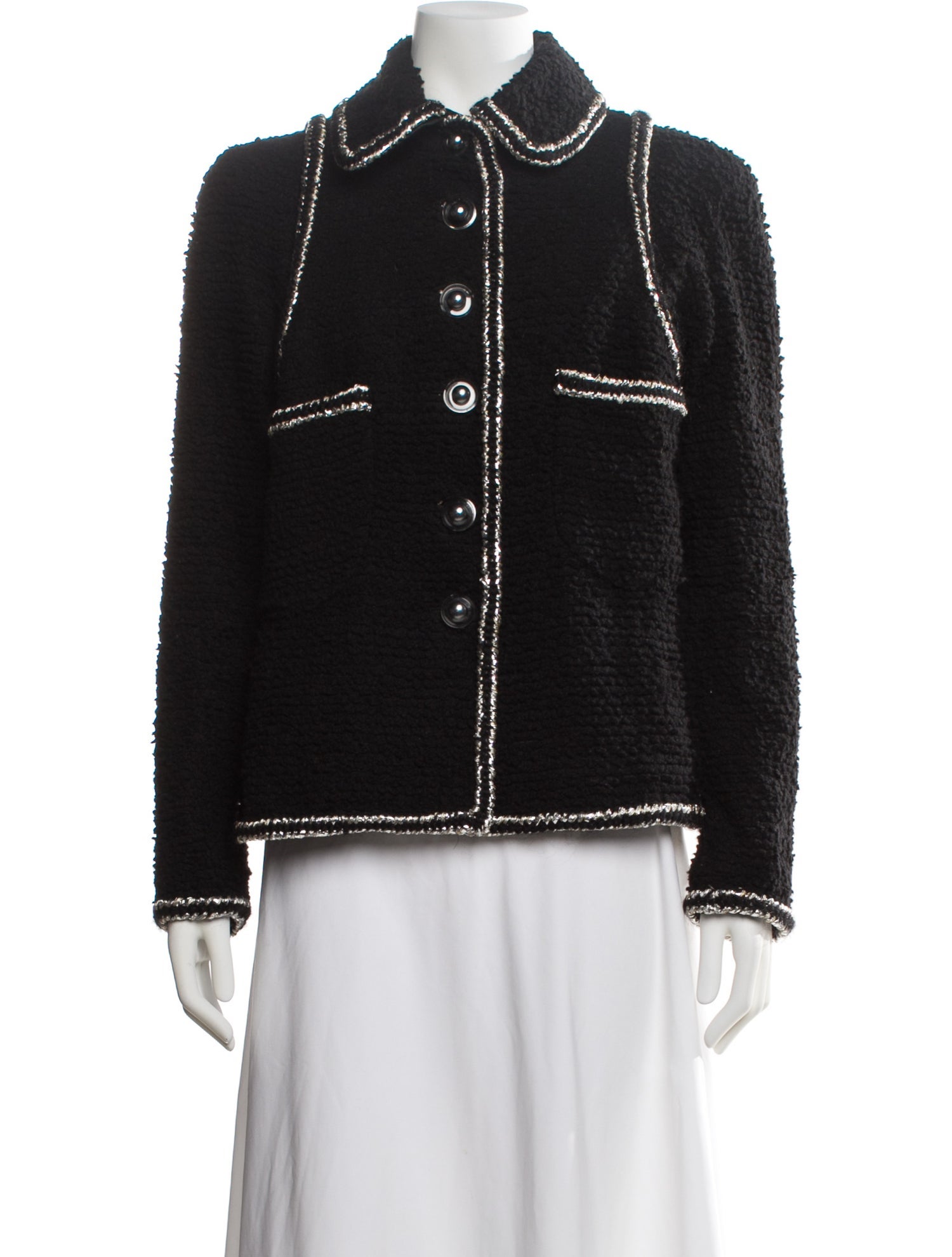 Chanel 2017 Wool Denim Jacket