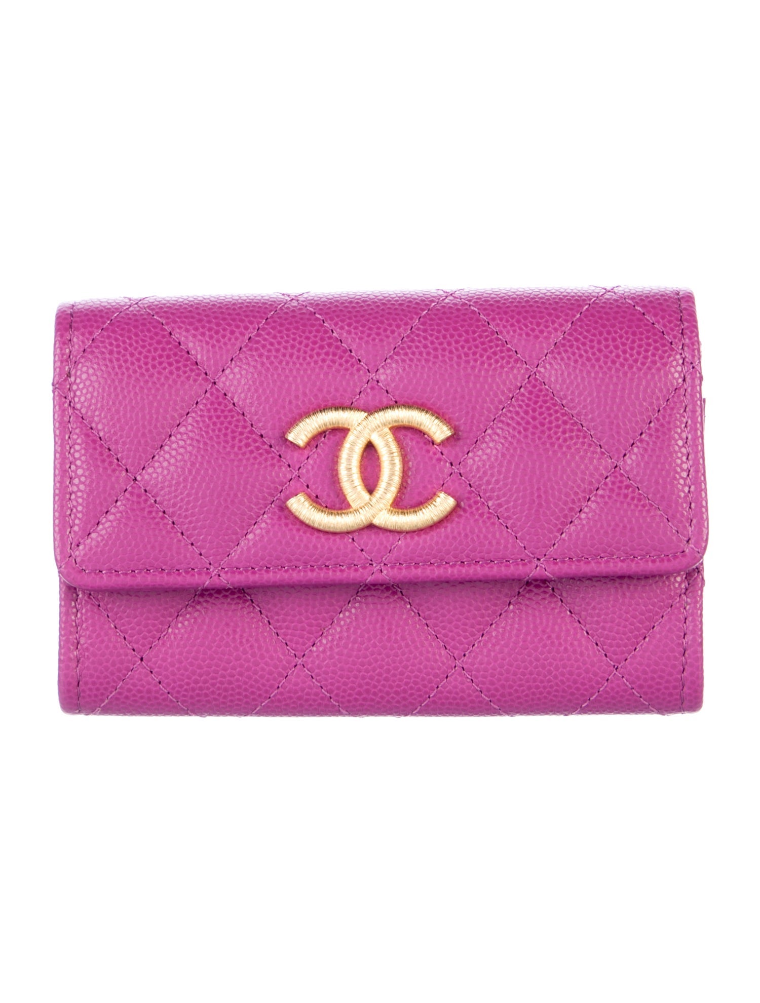 Chanel 2023 Interlocking CC Logo Card Holder