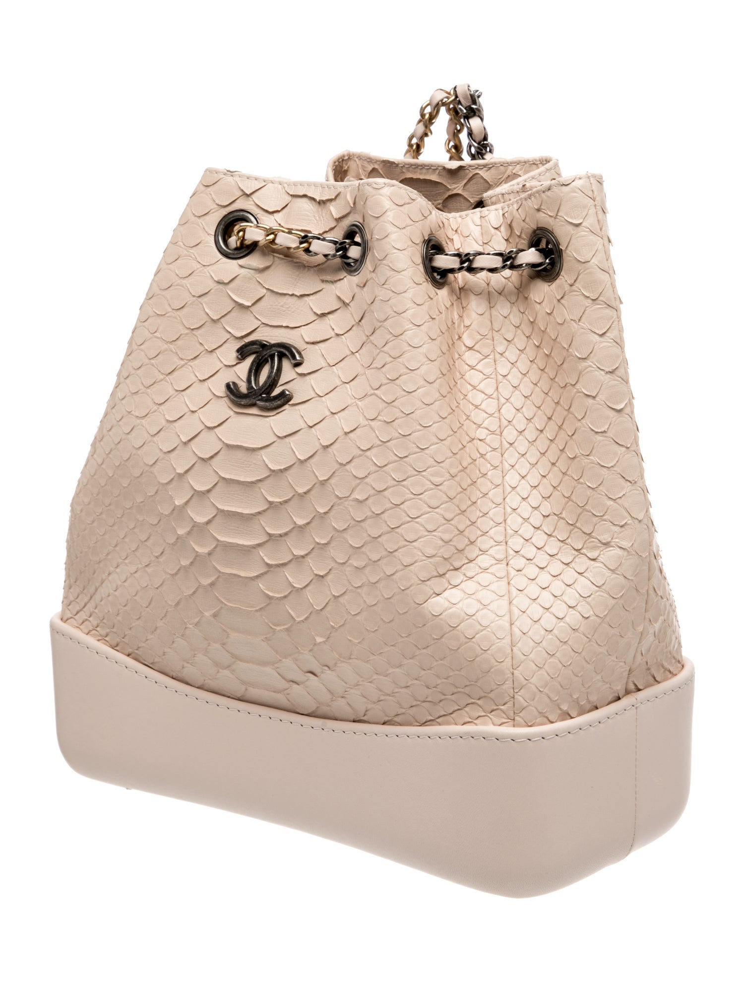 Chanel Small Python Gabrielle Backpack