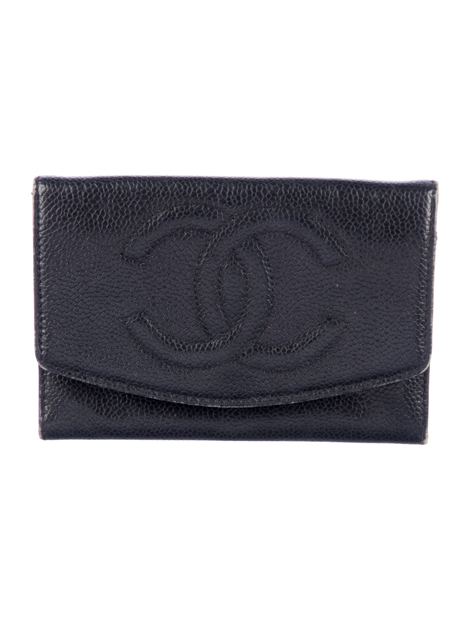 Chanel 1991-1994 Interlocking CC Logo Card Holder