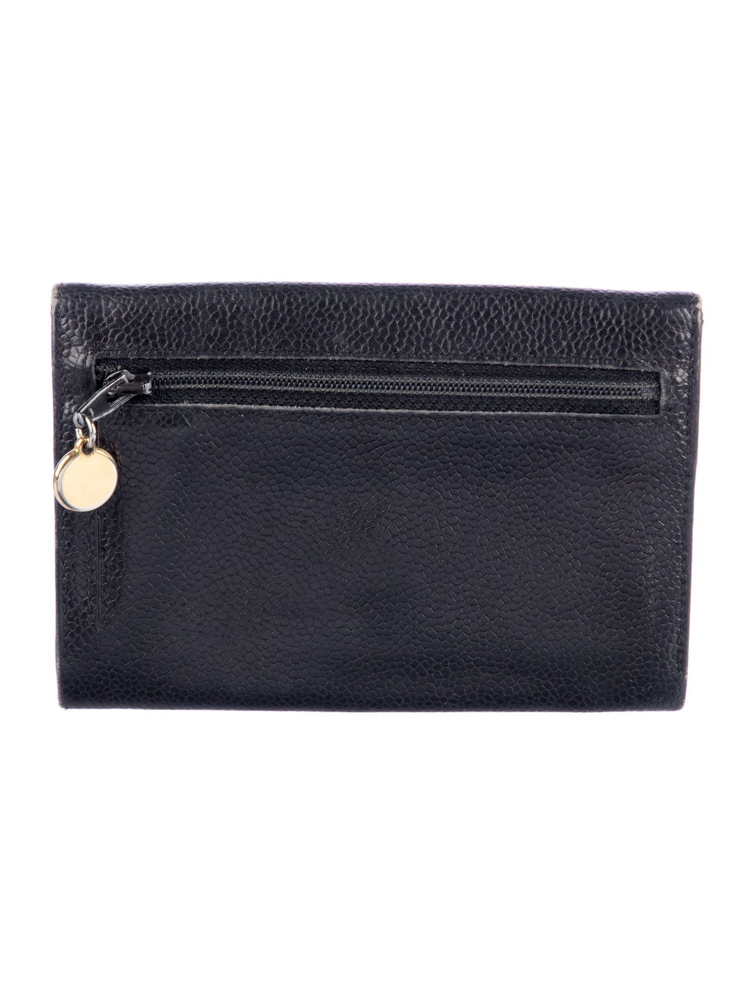 Chanel 1991-1994 Interlocking CC Logo Card Holder