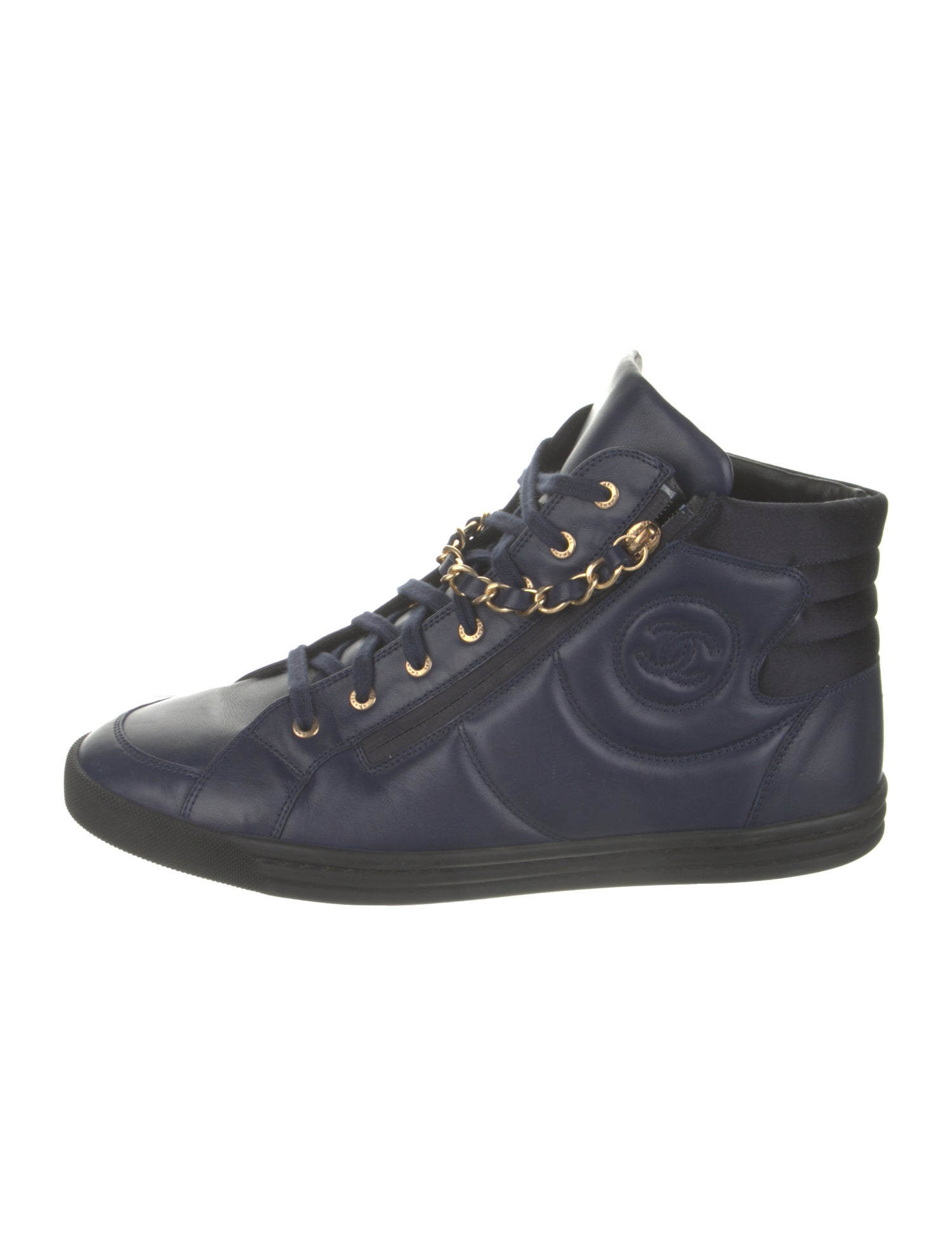 Chanel 2015 Interlocking CC Logo Sneakers