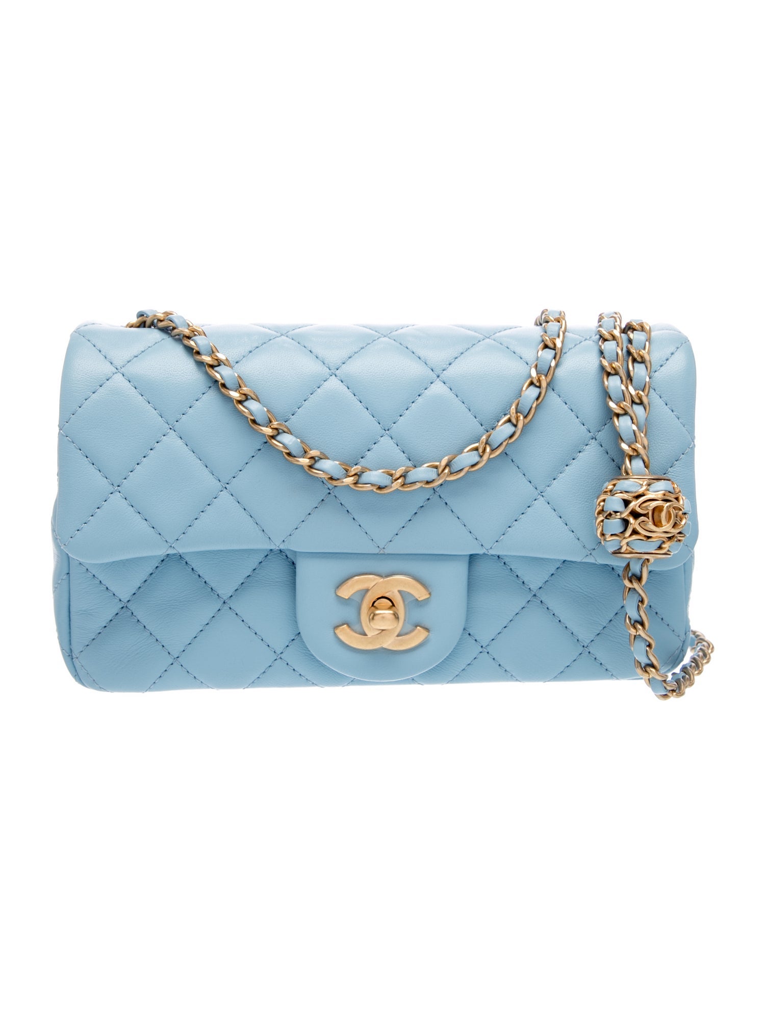 Chanel Rectangular Mini Pearl Crush Flap Bag
