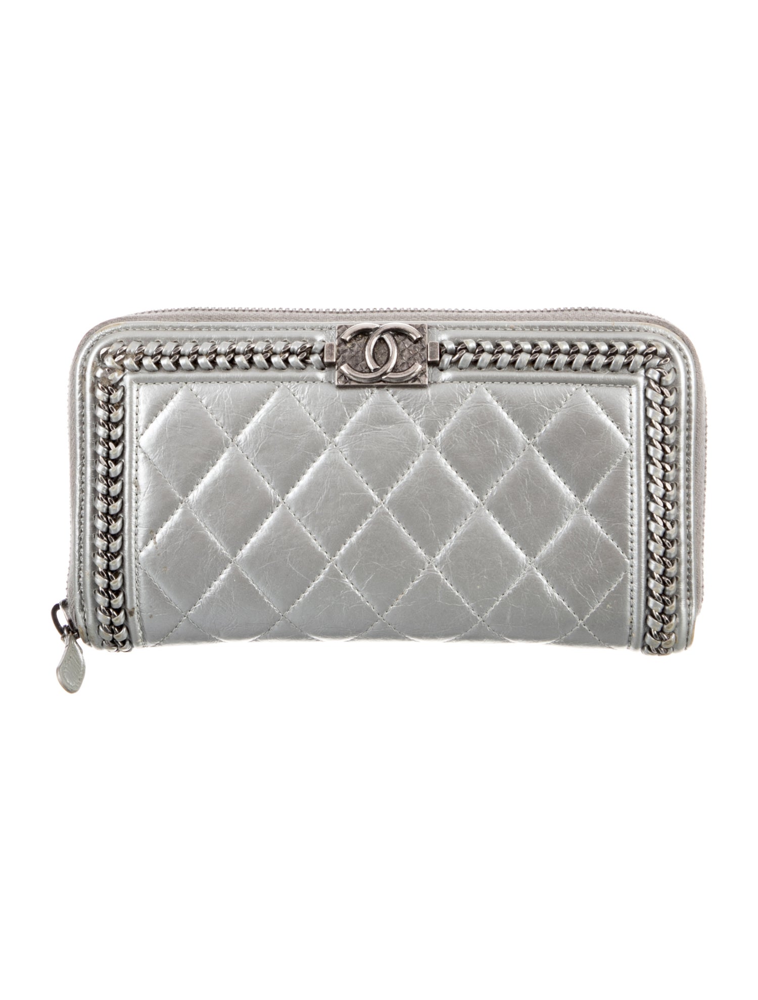 Chanel 2016-2017 Chain Boy Continental Continental Wallet