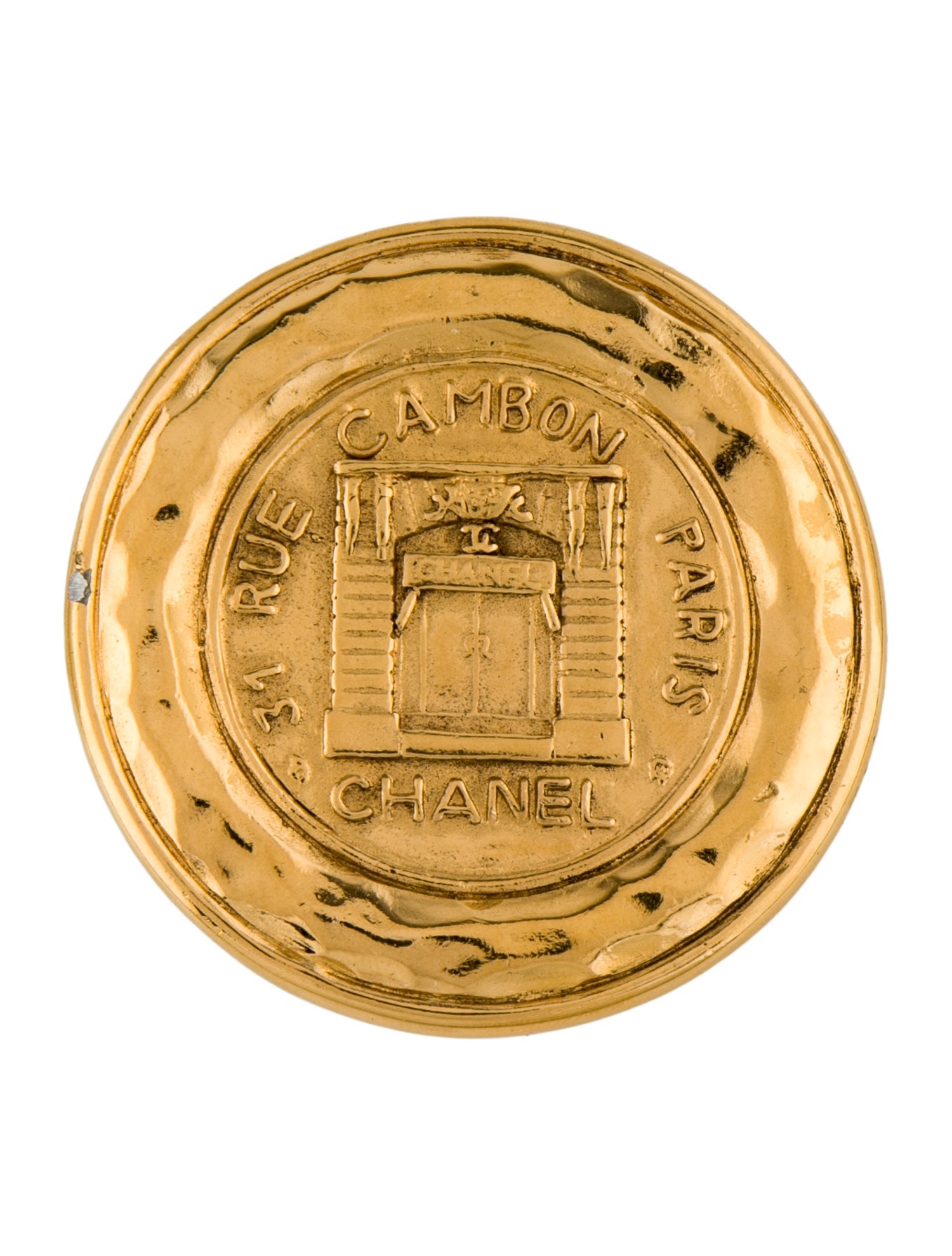 Chanel Vintage 31 Rue Cambon Brooch