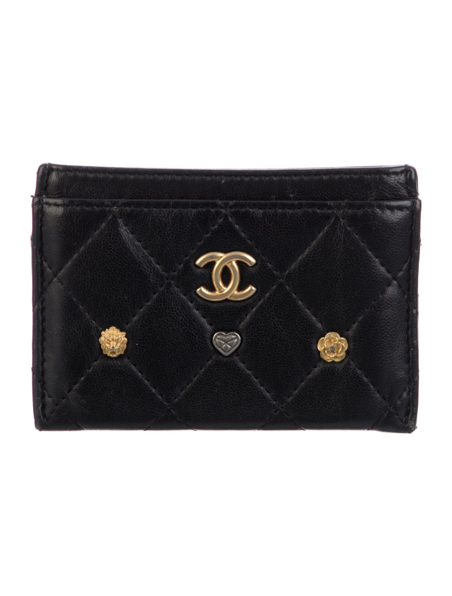 Chanel 2018 18K Charms Card Holder