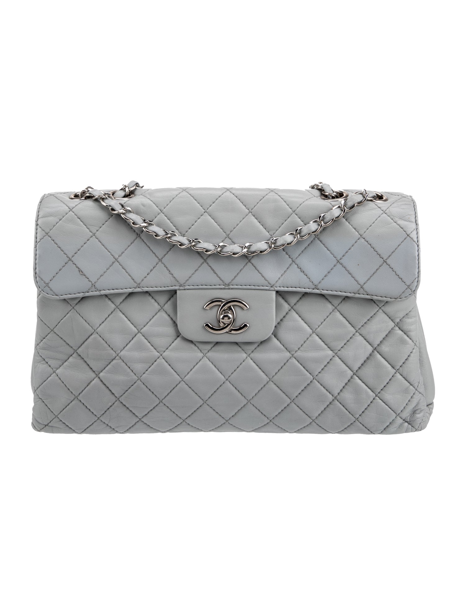 Chanel CC Quilted Accordion Flap Bag