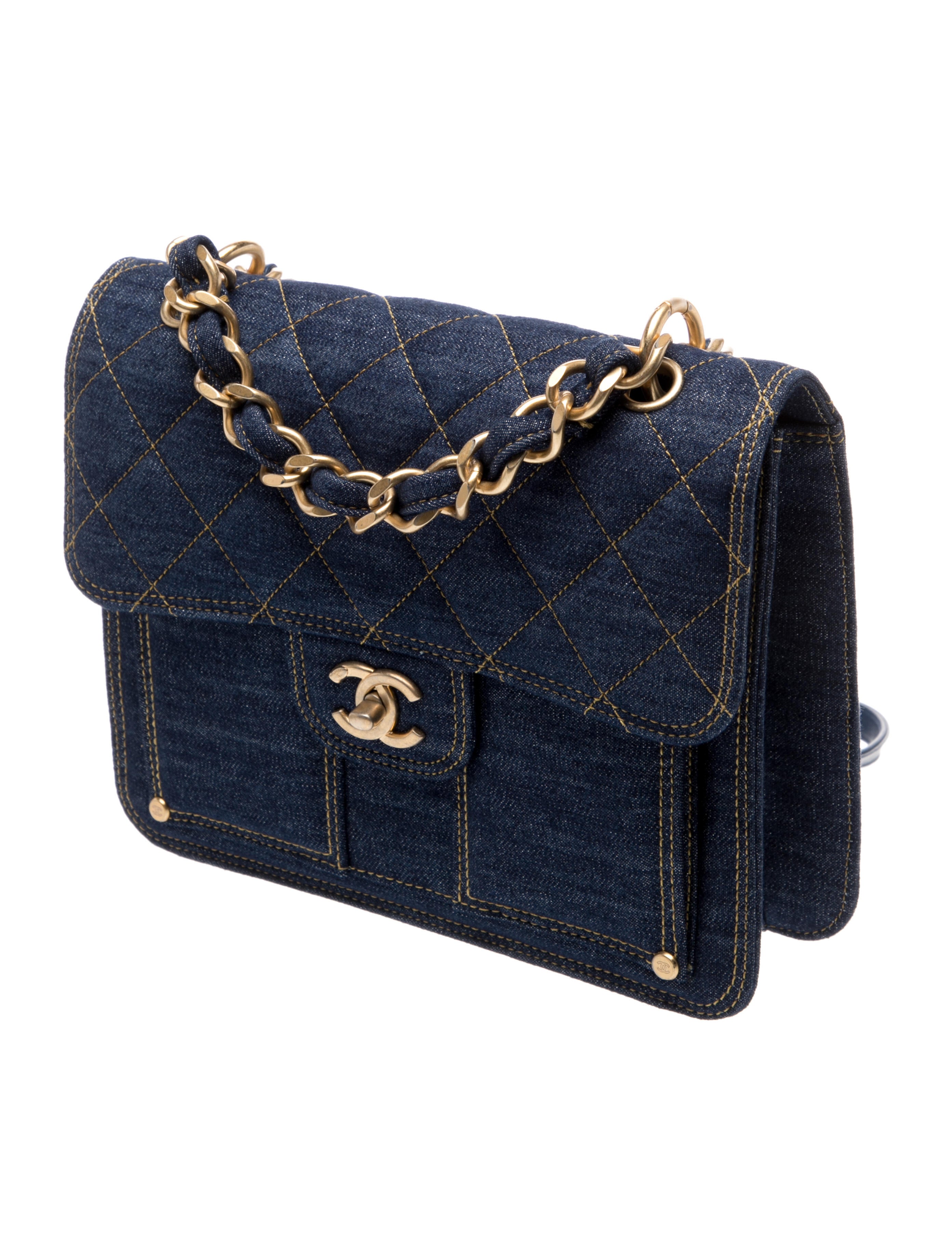 Chanel Denim Double You Backpack