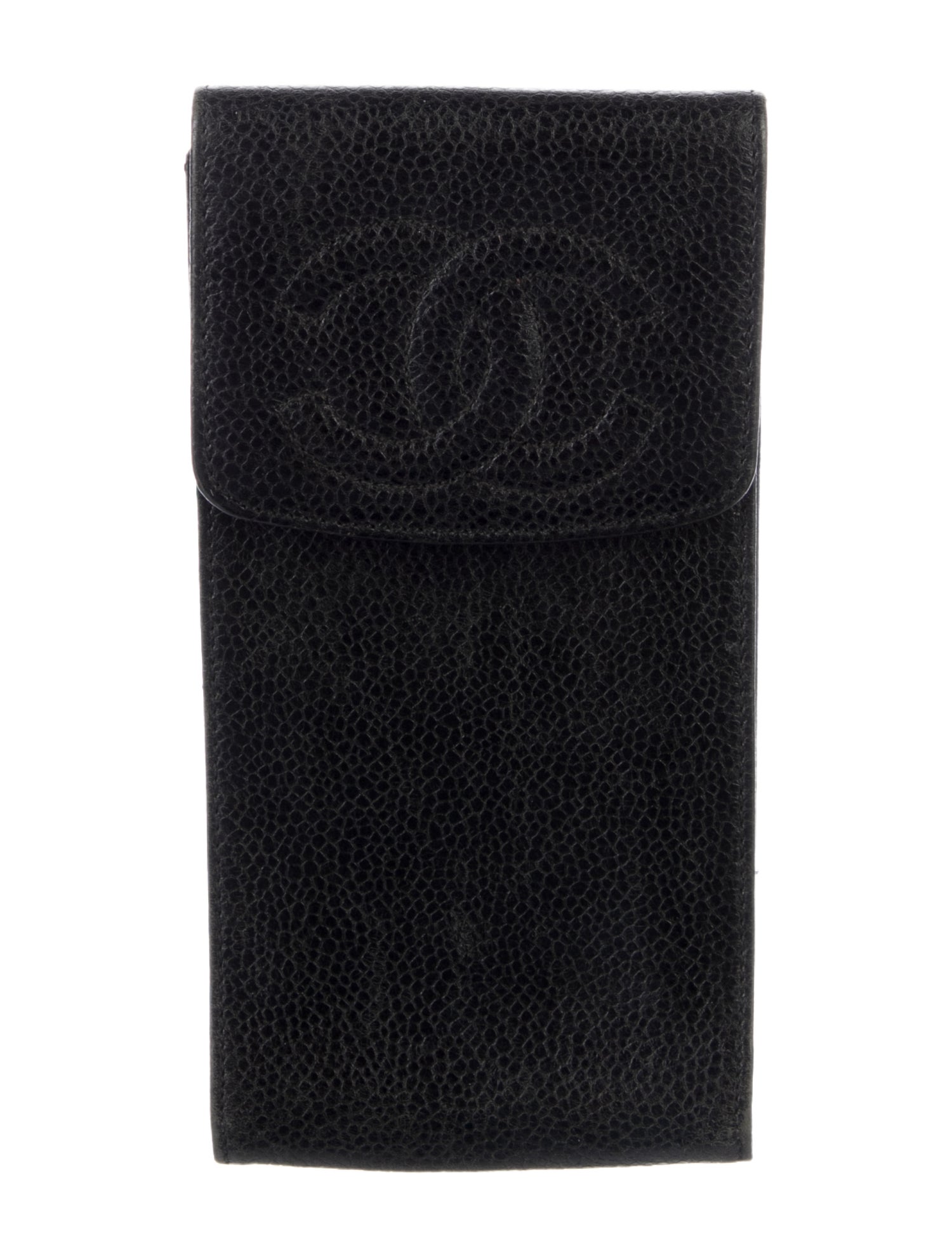 Chanel Caviar Timeless Phone Holder