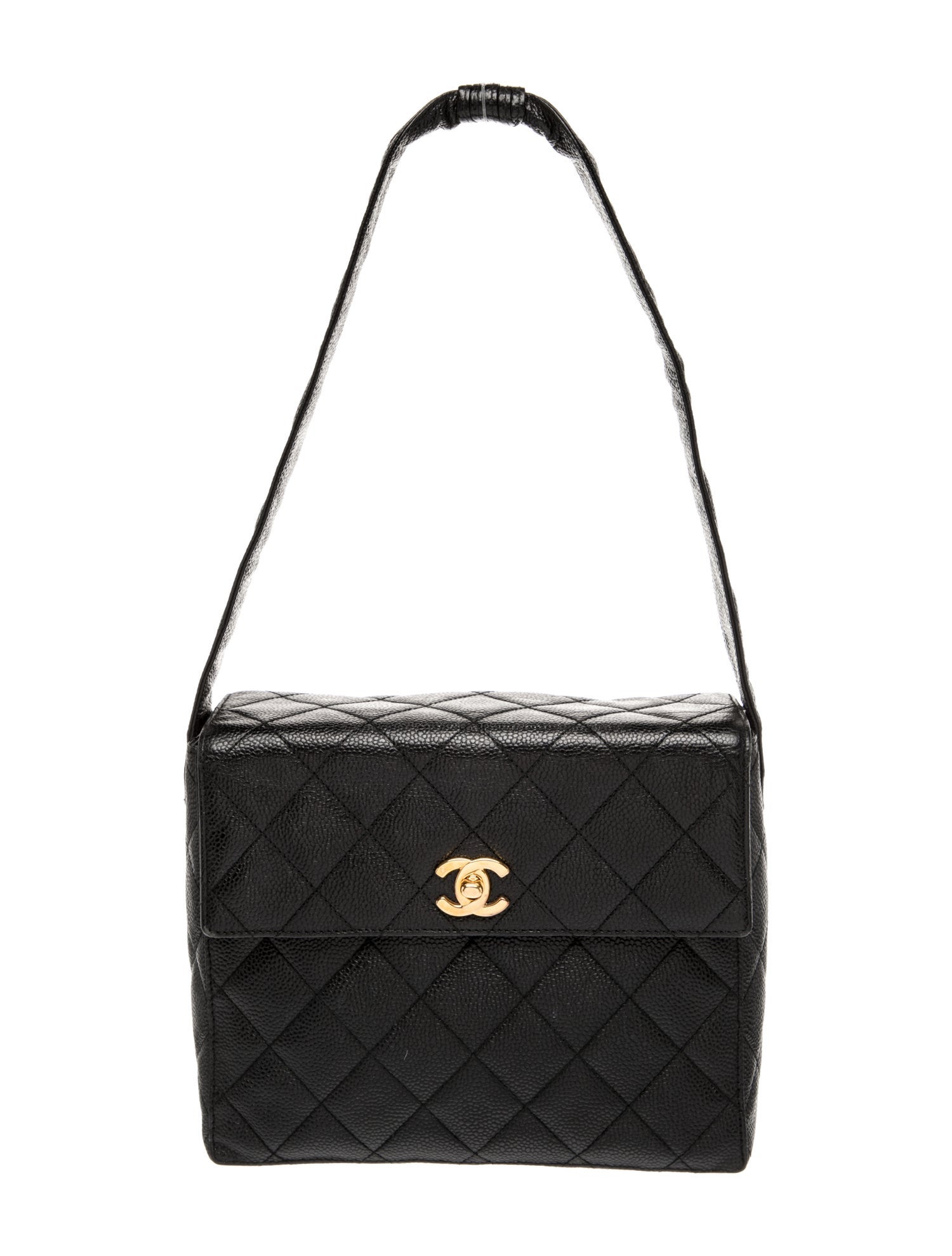 Chanel Caviar Box Flap Bag
