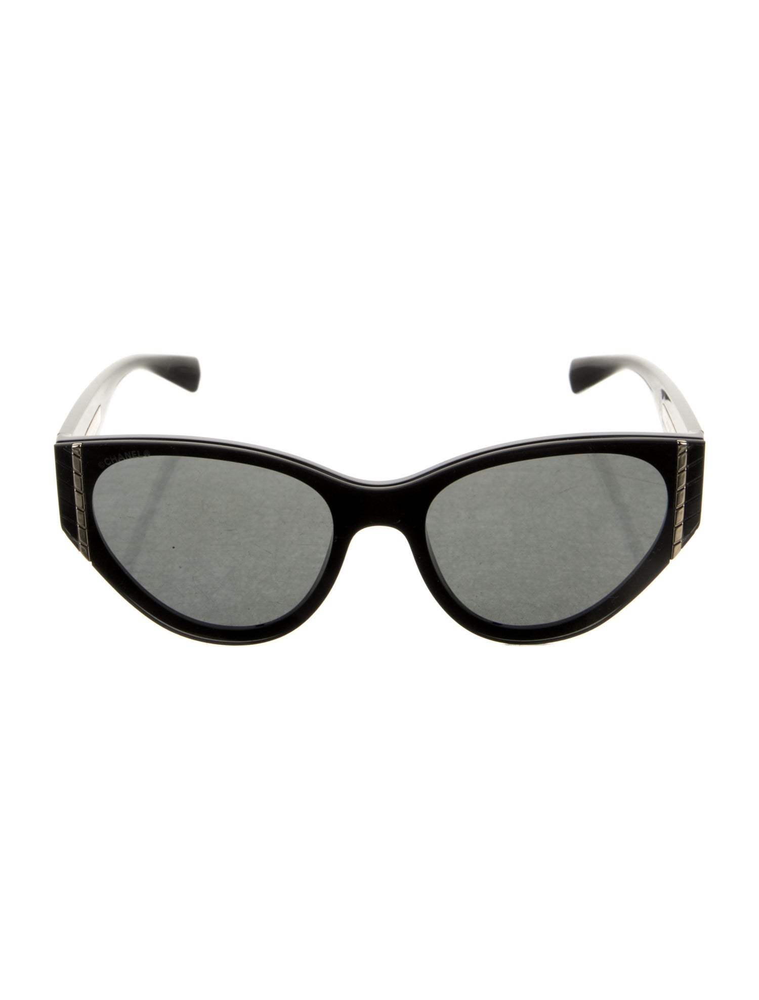 Chanel Interlocking CC Logo Cat-Eye Sunglasses